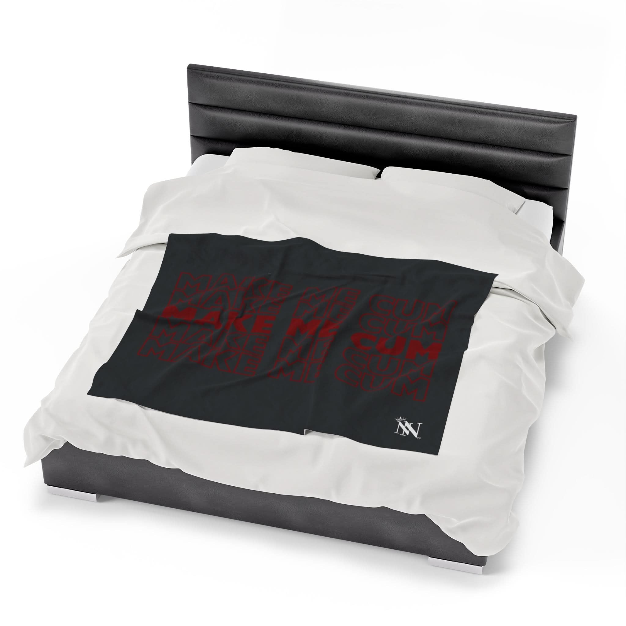 Make Me Cum | Mix & Match Fun-Flirty Lovers’ Blankets