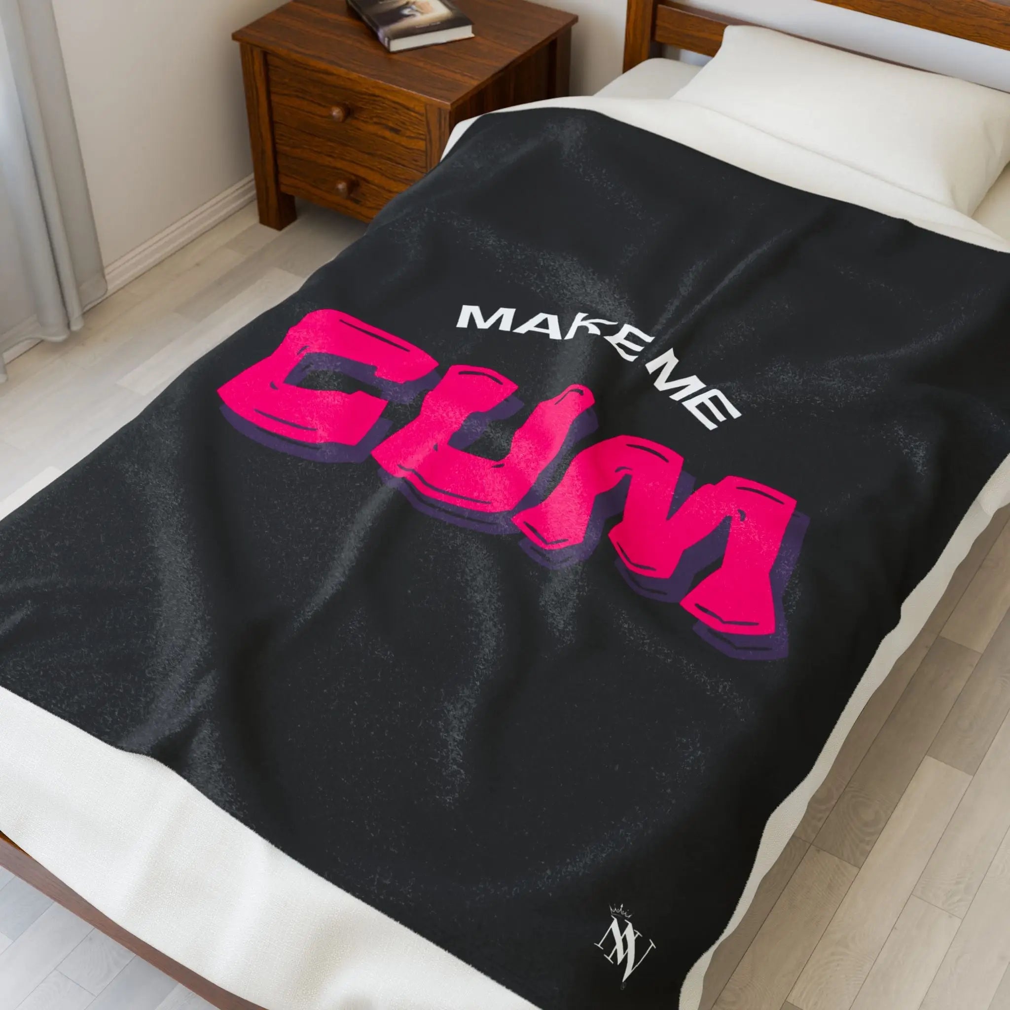 Make Me Cum | Mix & Match Soft Fun-Flirty Lovers’ Blankets