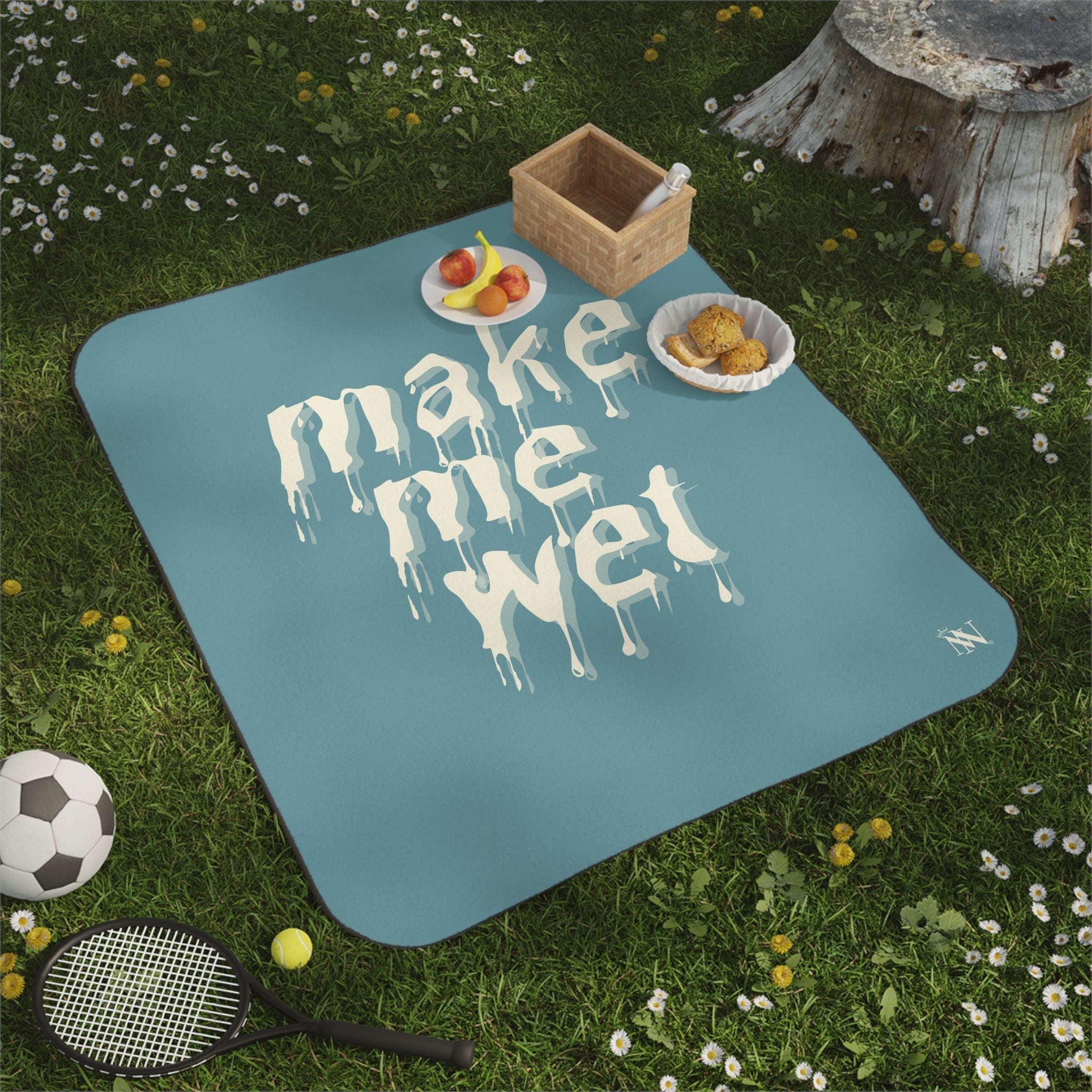 Make Me Wet | Mix Match Fun-Flirty Lovers’ Water-Resistant Blankets