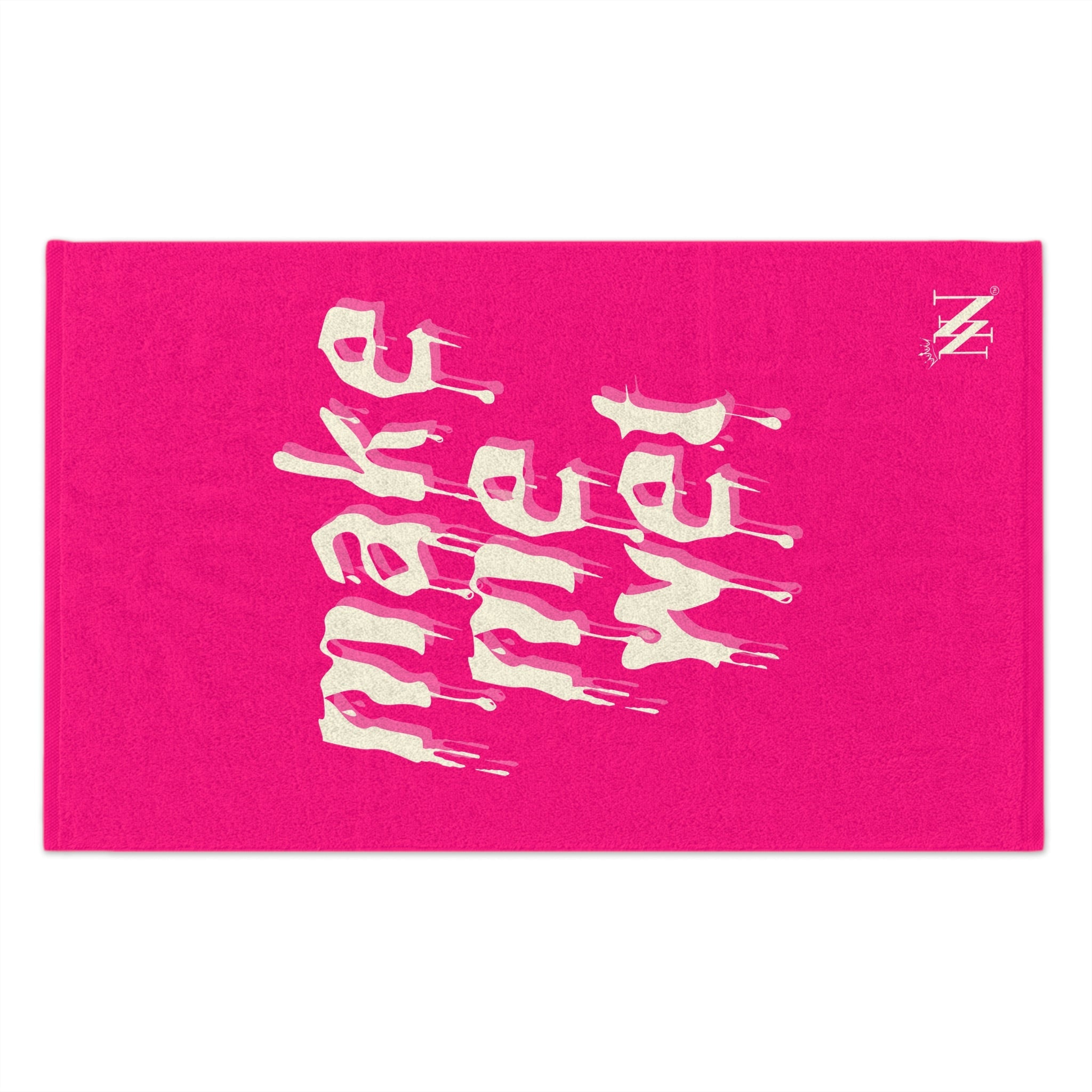Make Me Wet Pink | Mix & Match Soft Fun-Flirty Lovers’ Towels