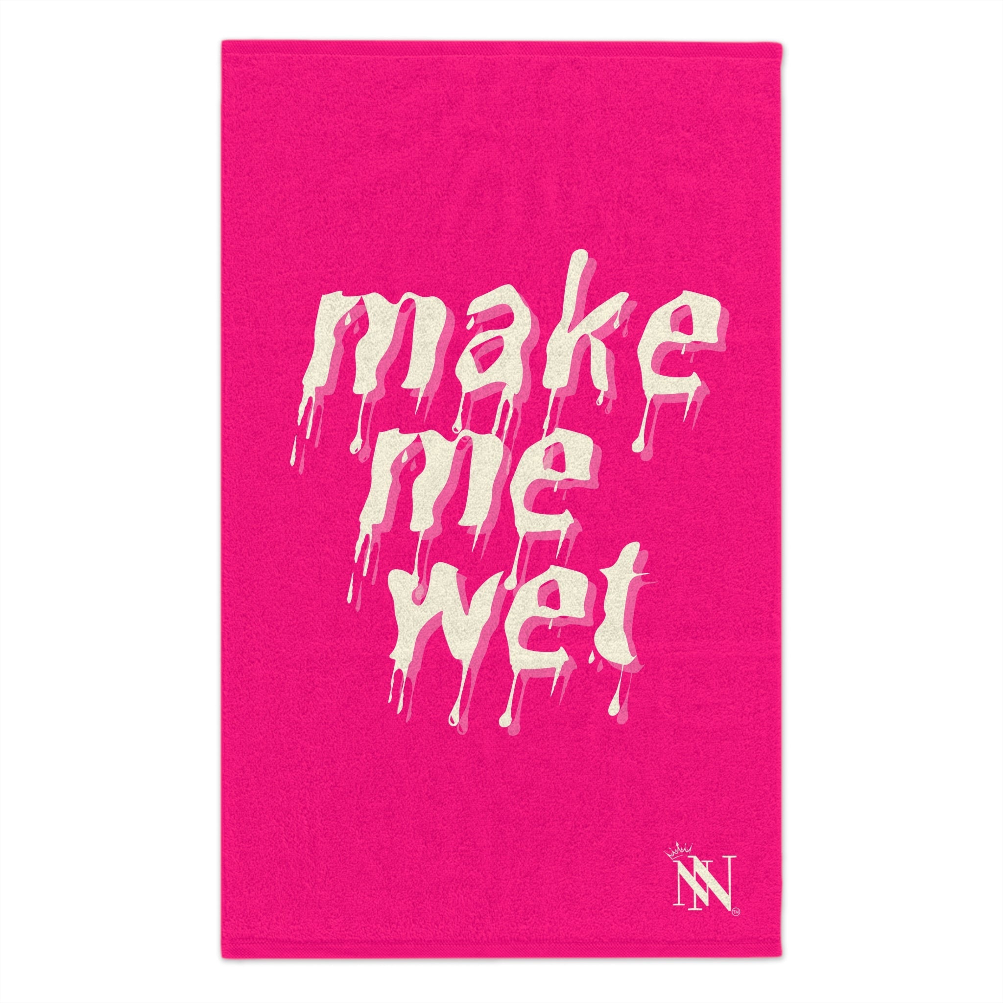 Make Me Wet Pink | Mix & Match Soft Fun-Flirty Lovers’ Towels