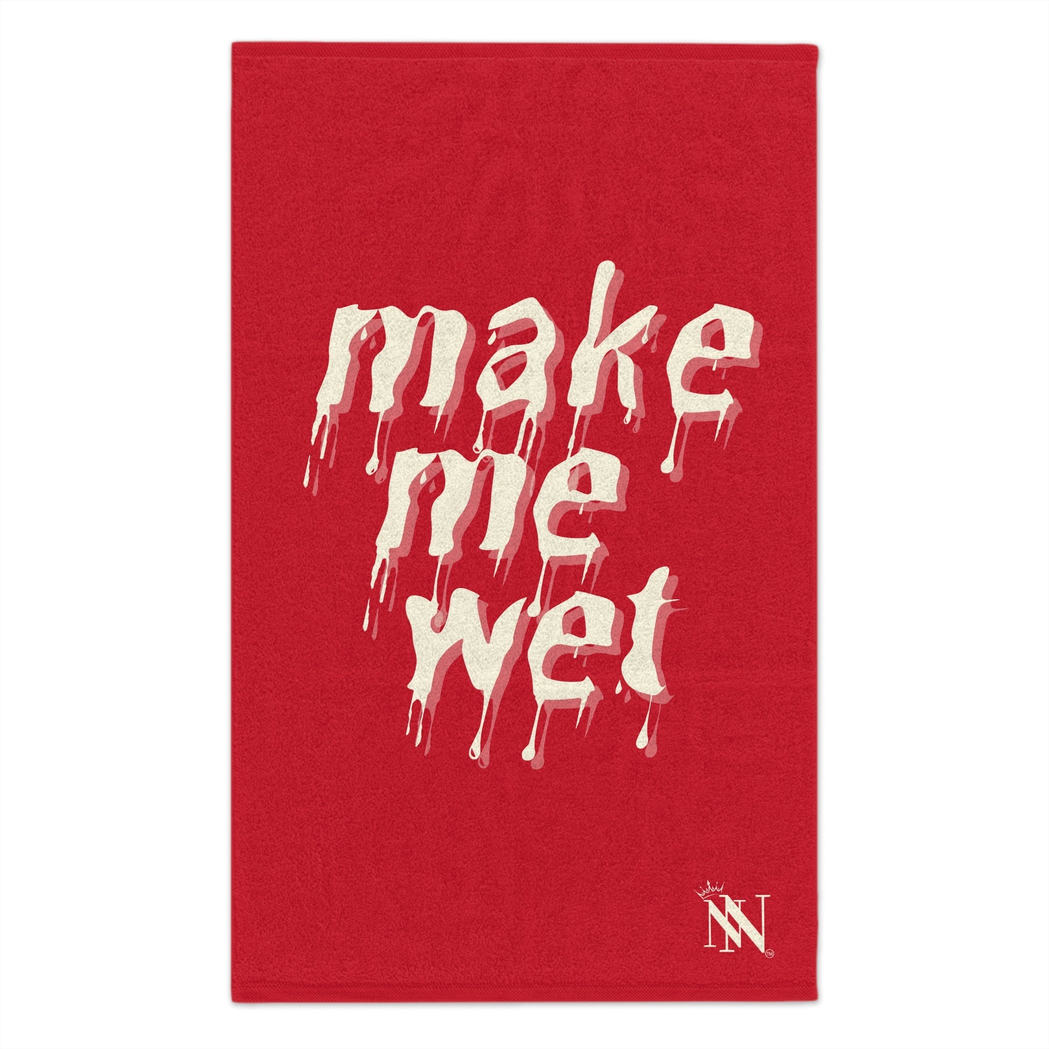 Make Me Wet Red | Mix & Match Soft Fun-Flirty Lovers’ Towels