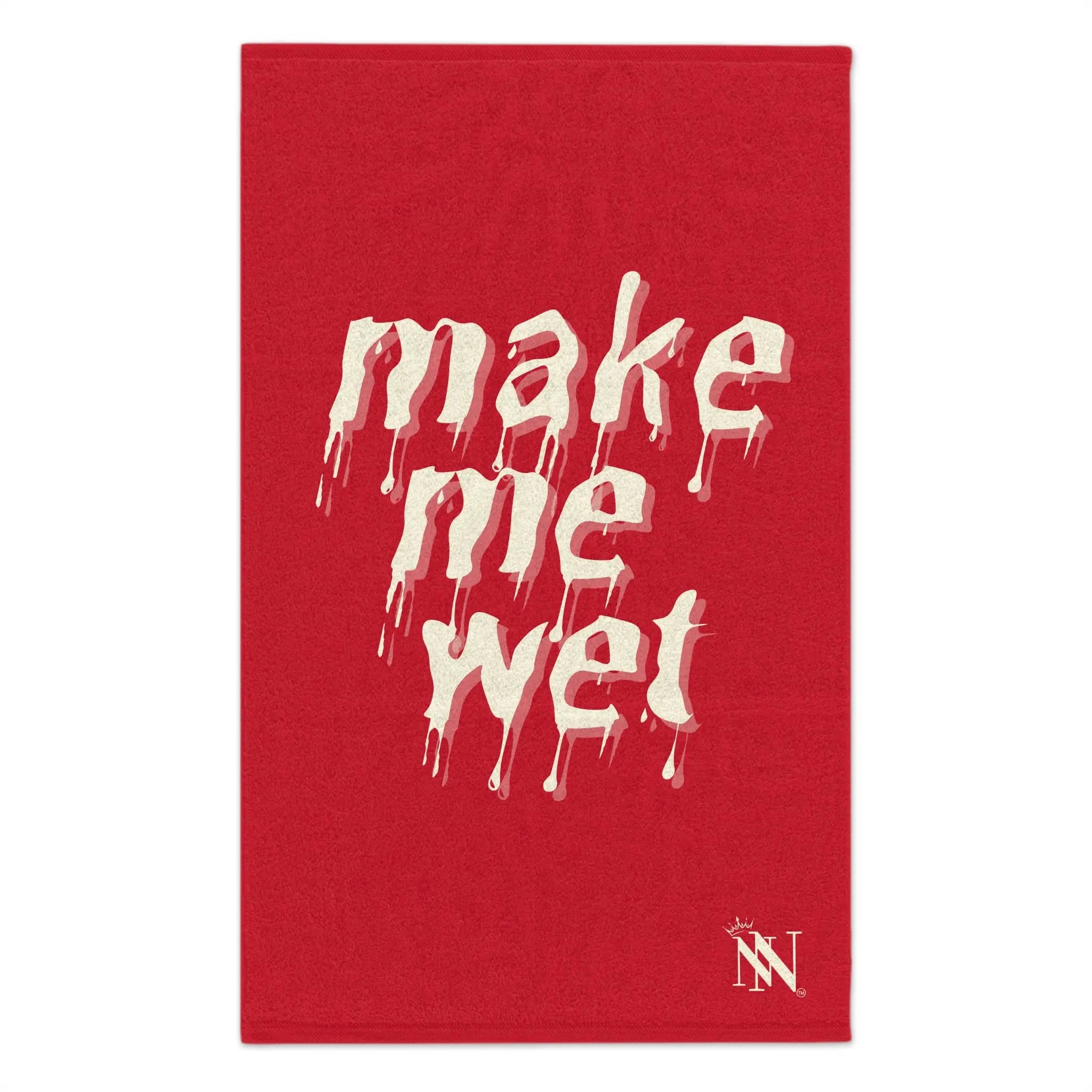 Make Me Wet Red | Mix & Match Soft Fun-Flirty Lovers’ Towels