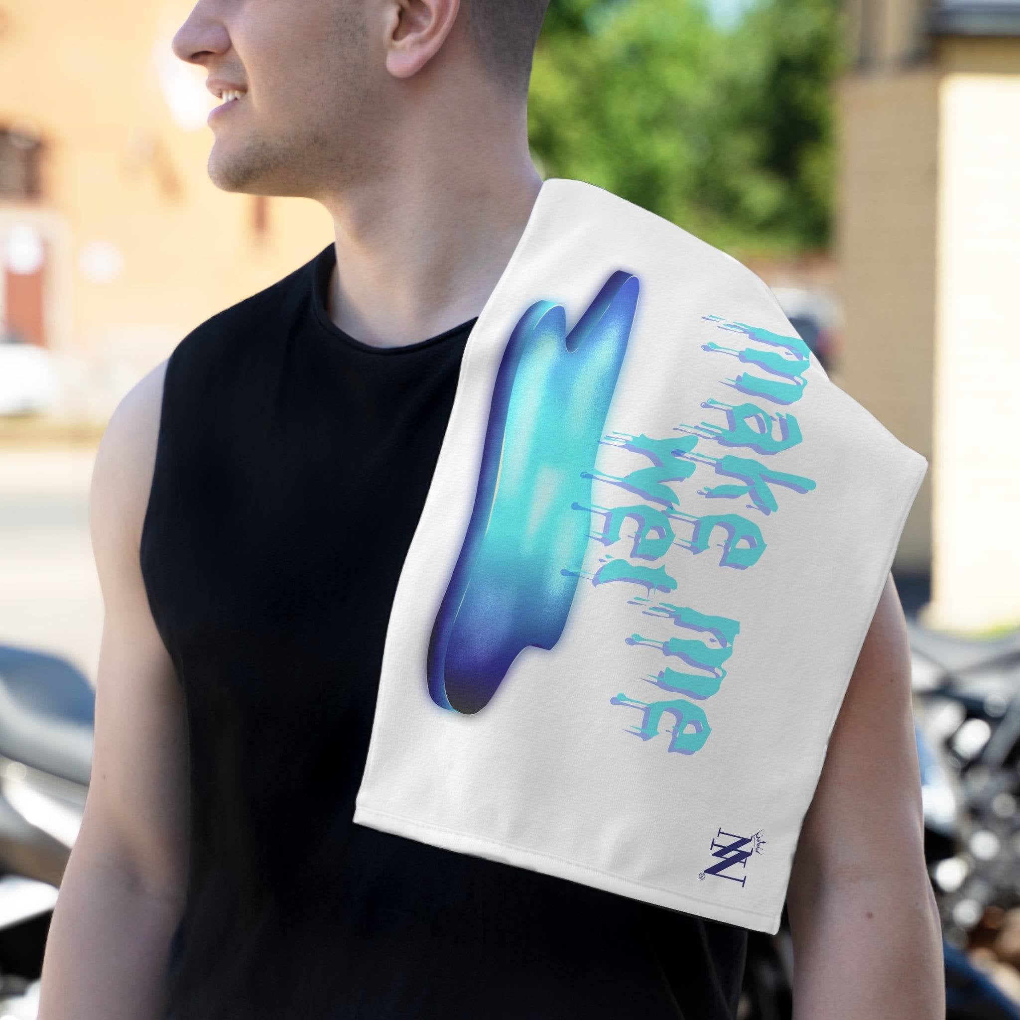 Make Me Wet White | Mix & Match Soft Fun-Flirty Lovers’ Towels