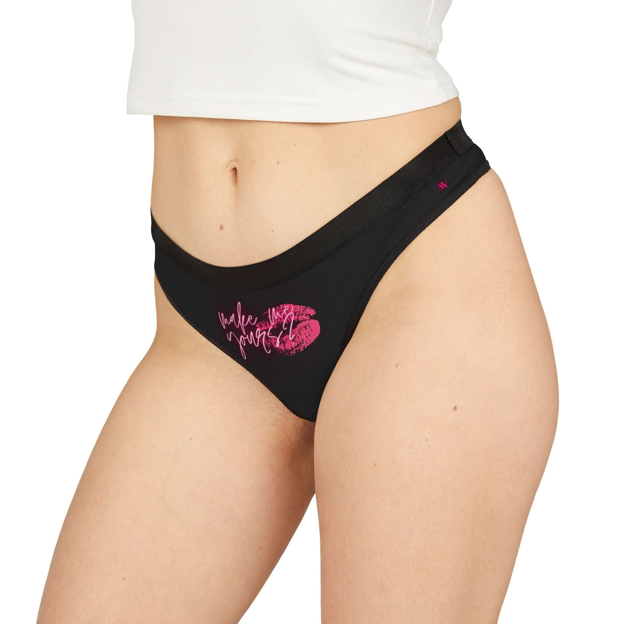 Make Me Yours? | Mix & Match Women’s Fun-Flirty Lovers’ Thongs