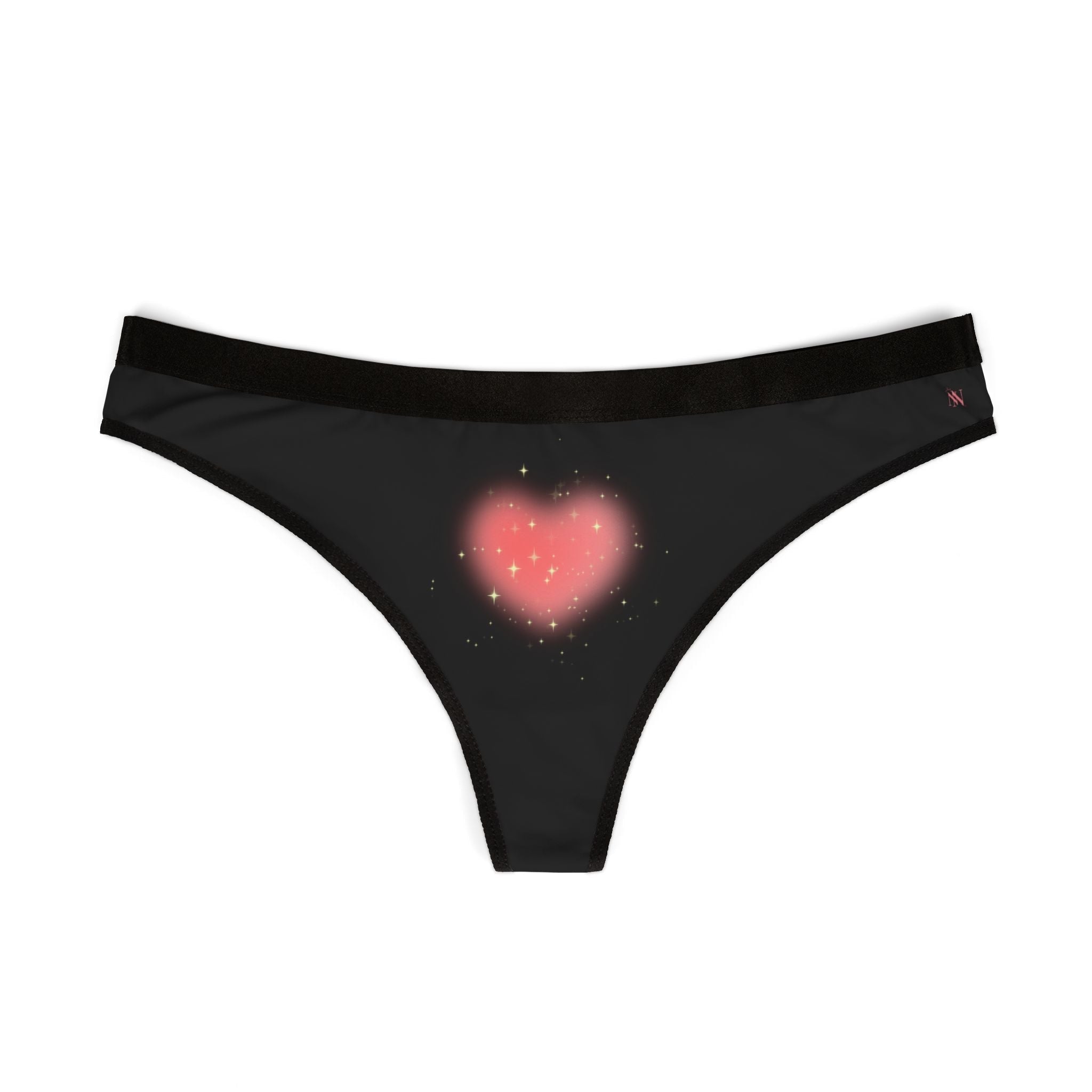 Make My Heart Sparkle | Mix & Match Women’s Fun-Flirty Lovers’ Thongs