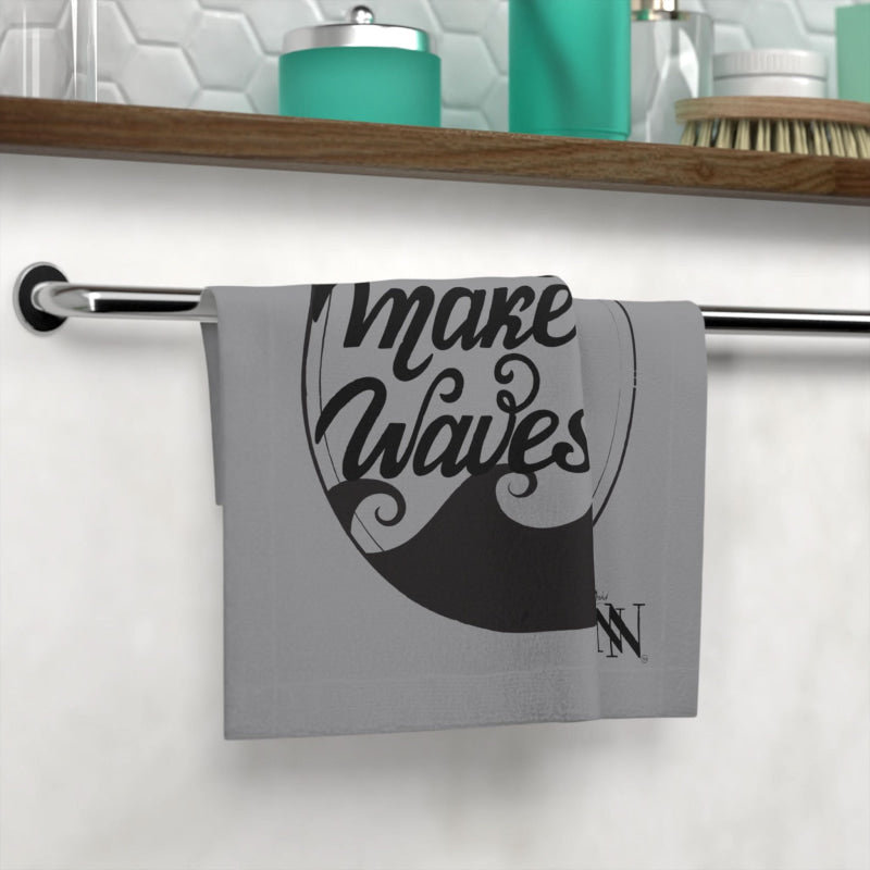 Make Waves Grey | Mix & Match Lils’ Fun-Flirty Lovers’ Towels