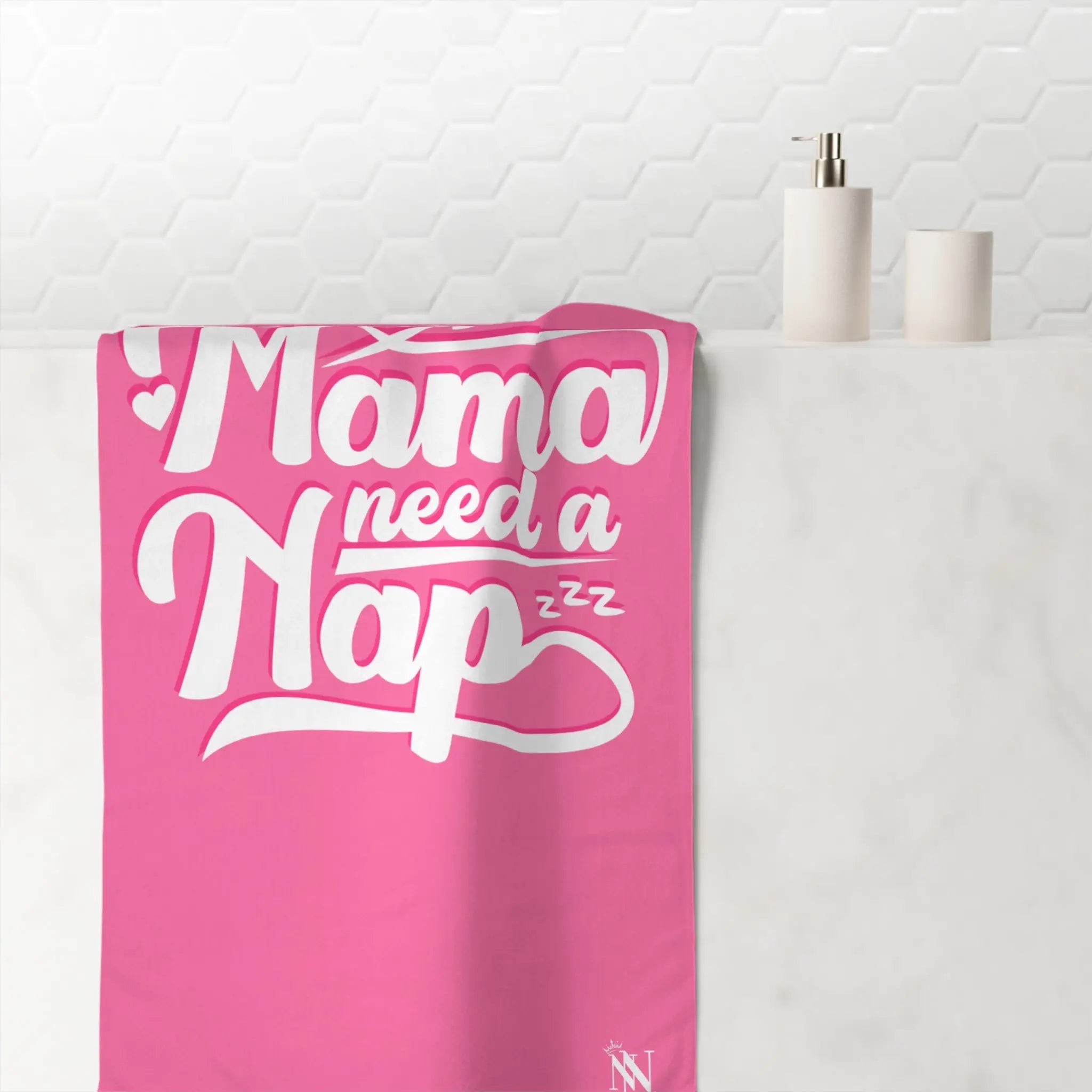 Mama Need a Nap | Mix & Match XL Fun-Flirty Lovers’ Towels