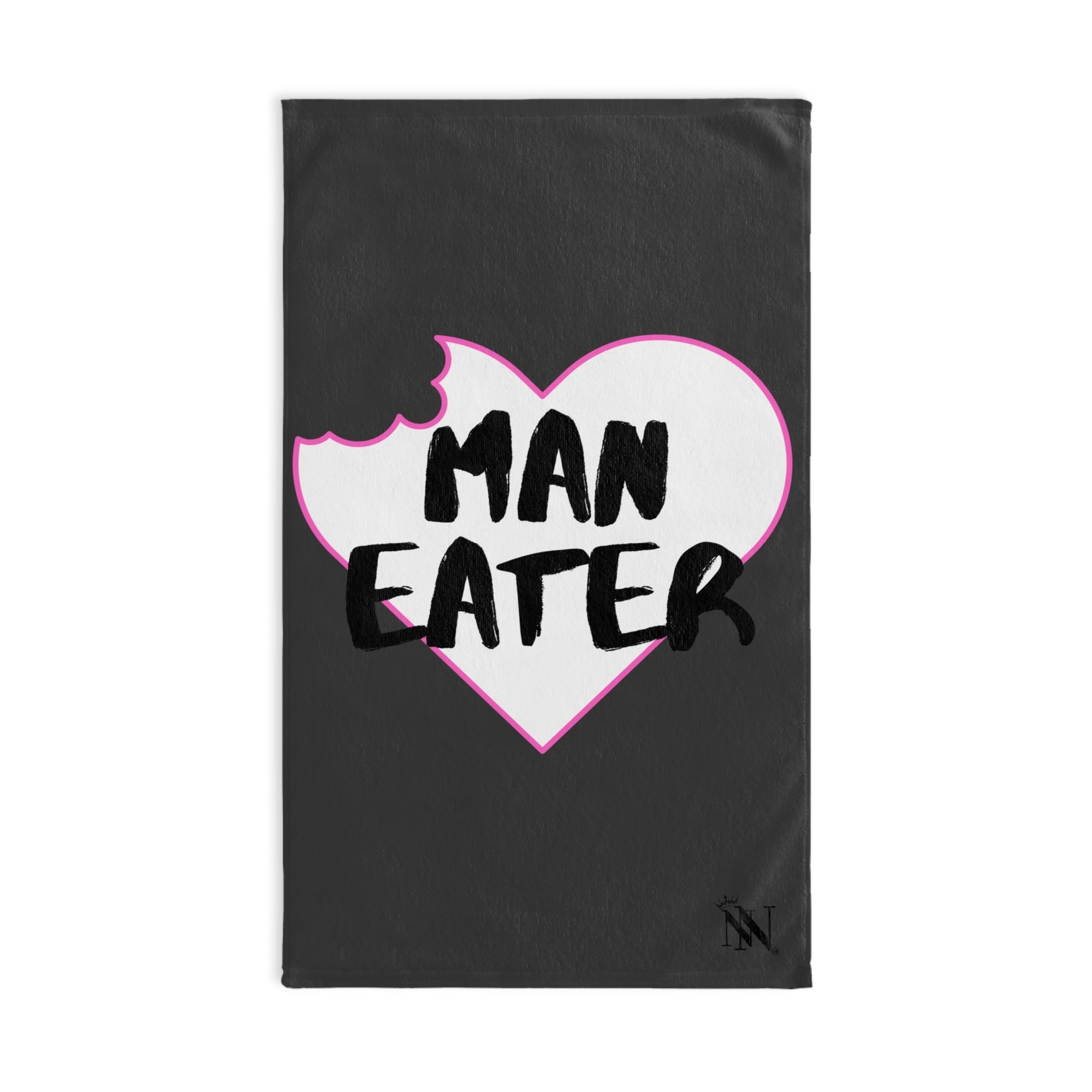 Man Eater Dark Grey | Mix & Match Original Fun-Flirty Lovers’ Towels