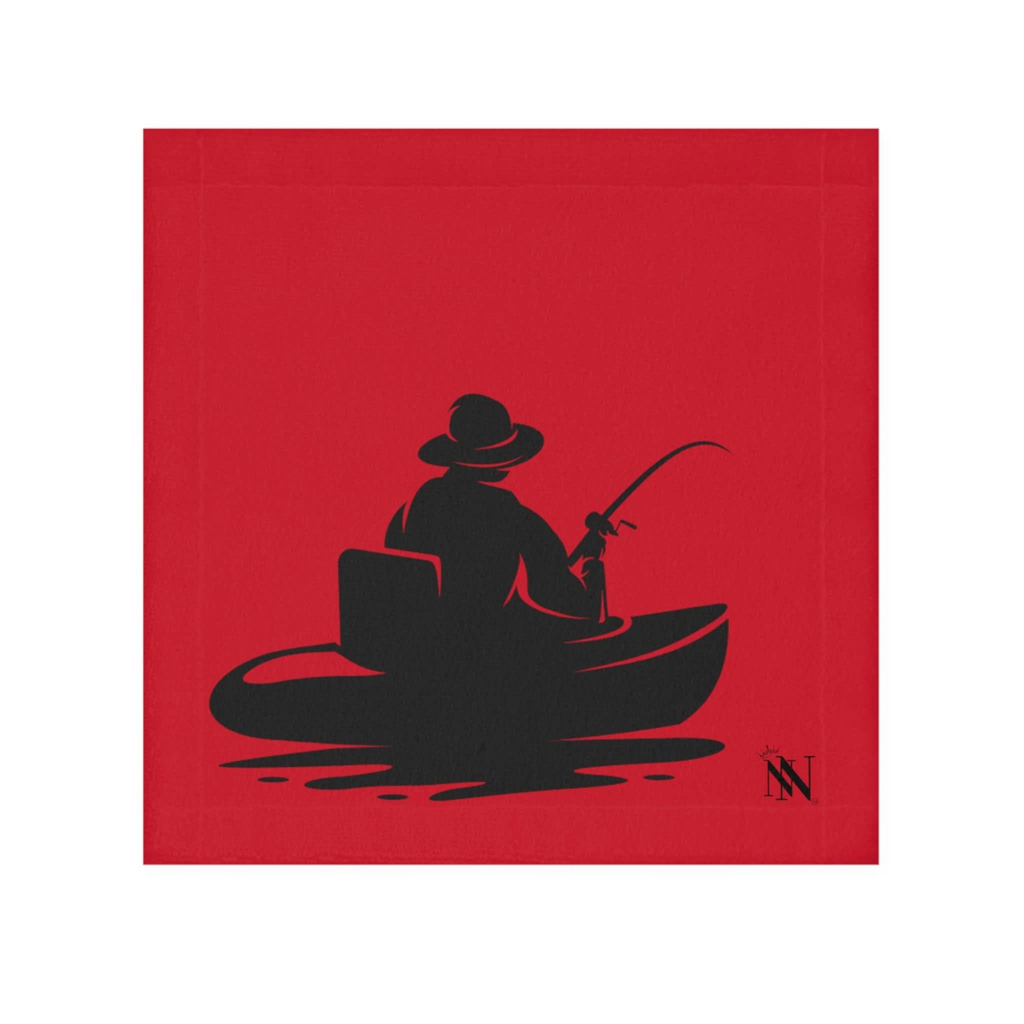 Man in the Boat Red | Mix & Match Lils’ Fun-Flirty Lovers’ Towels