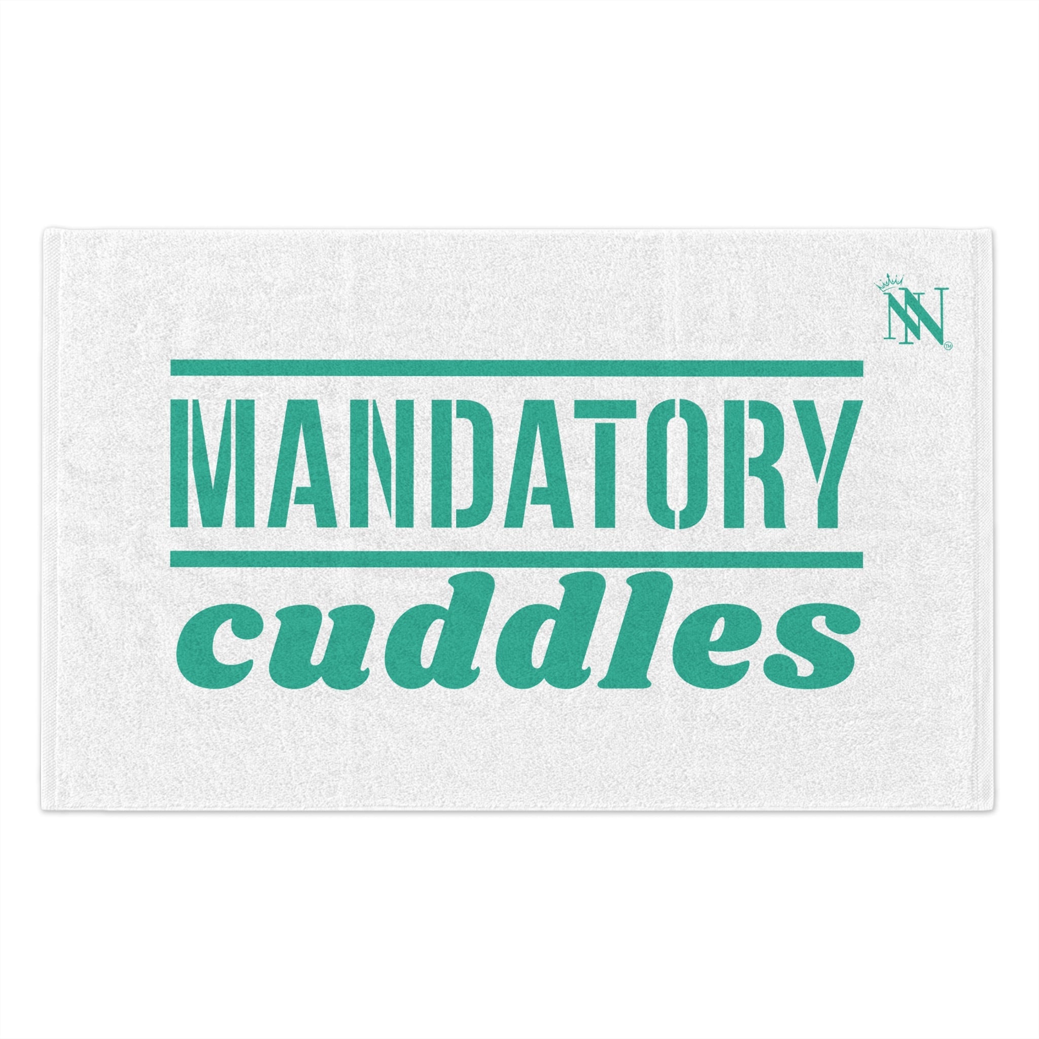 Mandatory Cuddles | Mix & Match Soft Fun-Flirty Lovers’ Towels