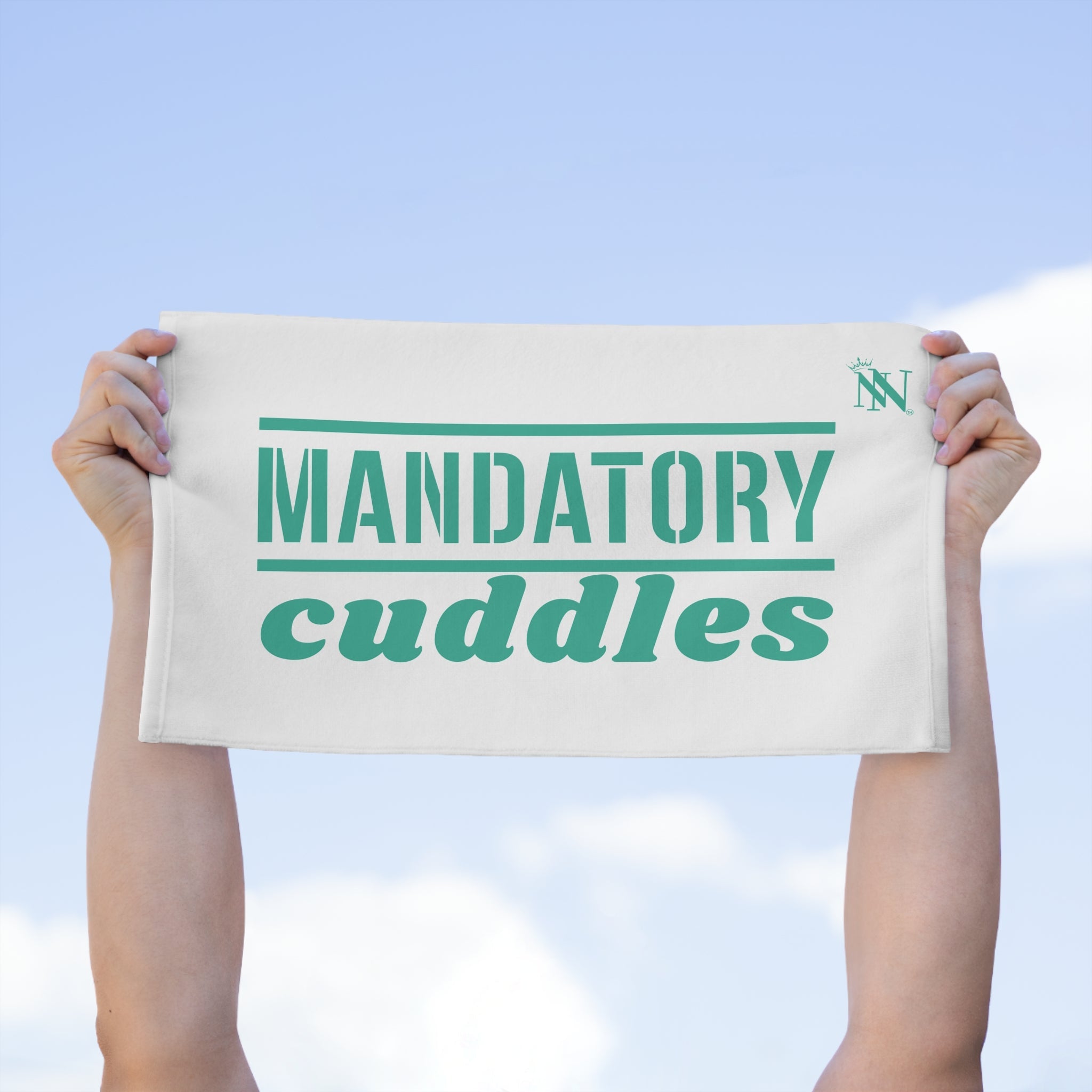 Mandatory Cuddles | Mix & Match Soft Fun-Flirty Lovers’ Towels