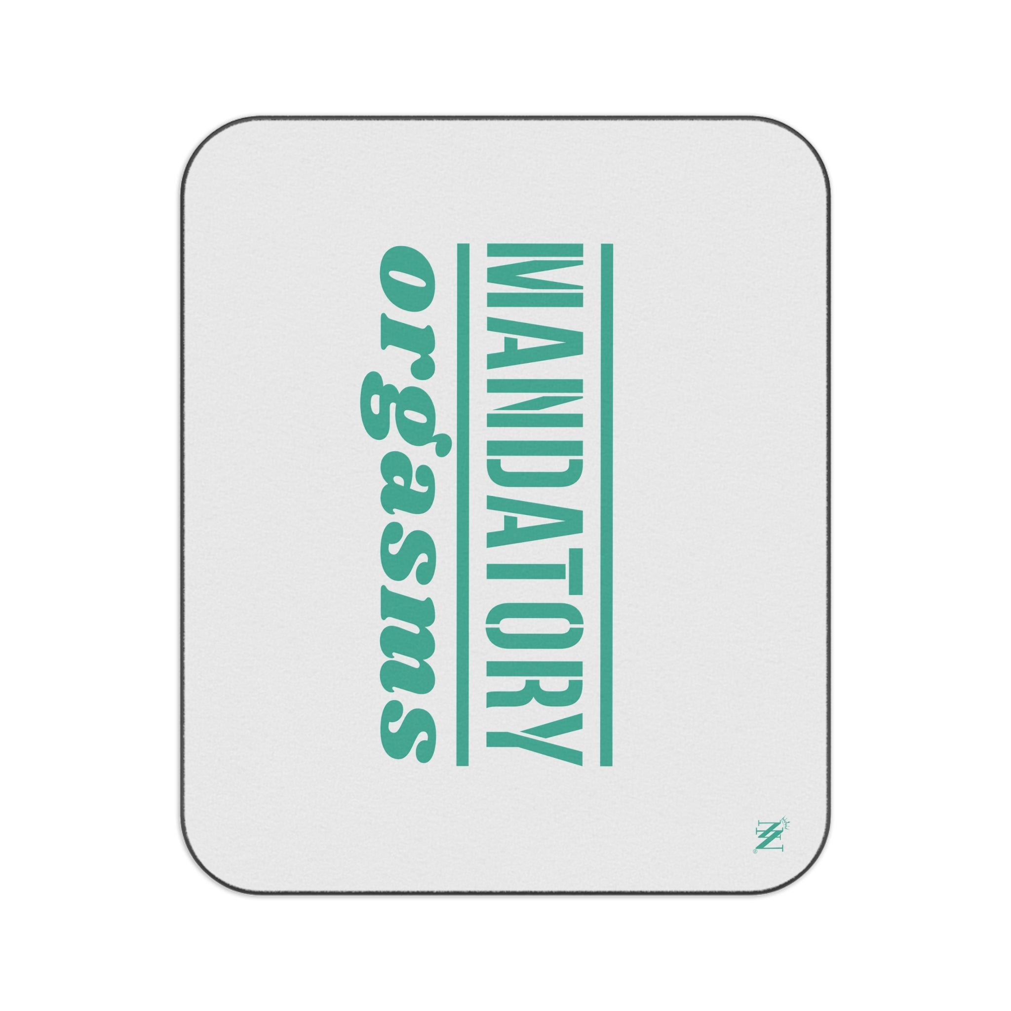 Mandatory Orgasms | Mix Match Fun-Flirty Lovers’ Water-Resistant Blankets