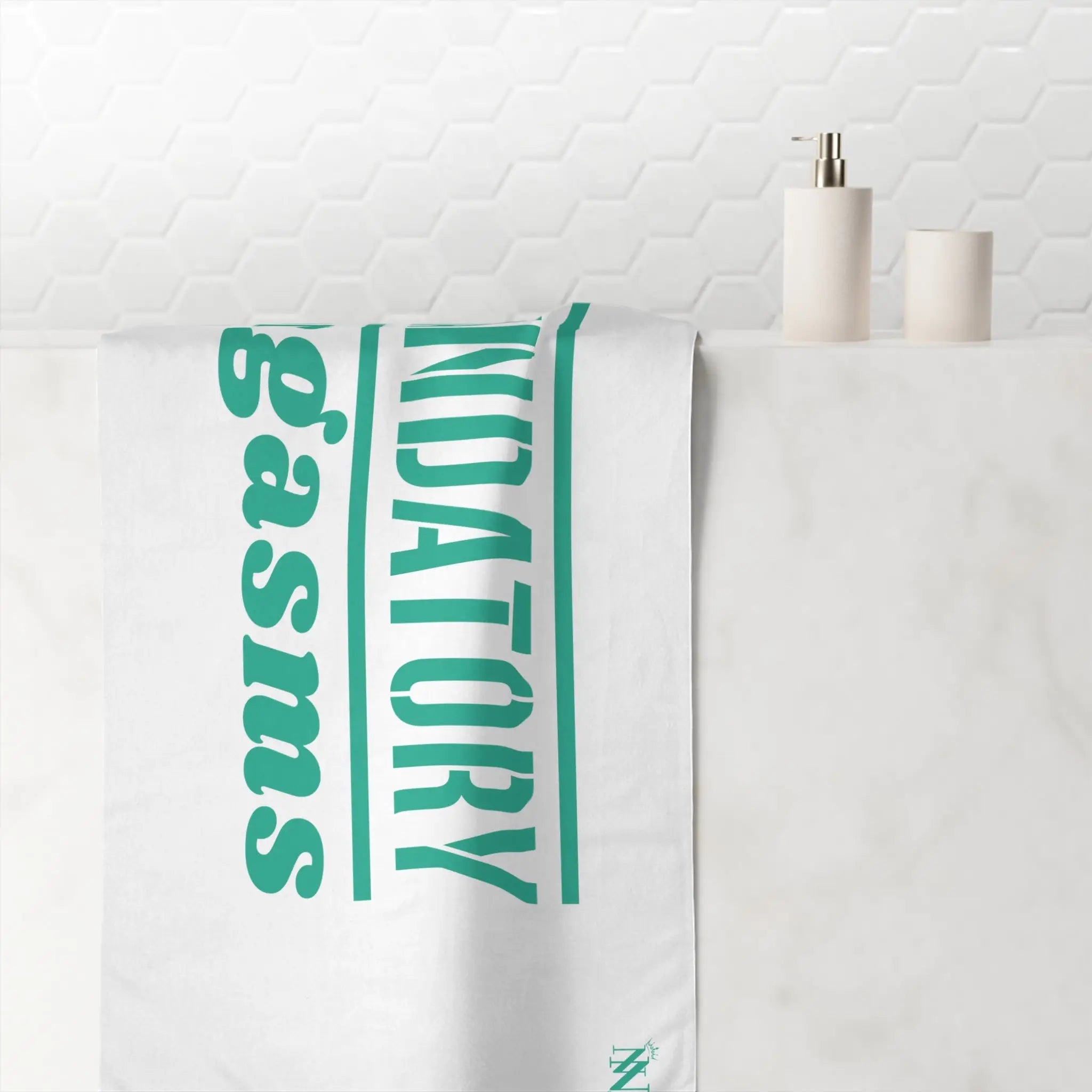 Mandatory Orgasms | Mix & Match XL Fun-Flirty Lovers’ Towels