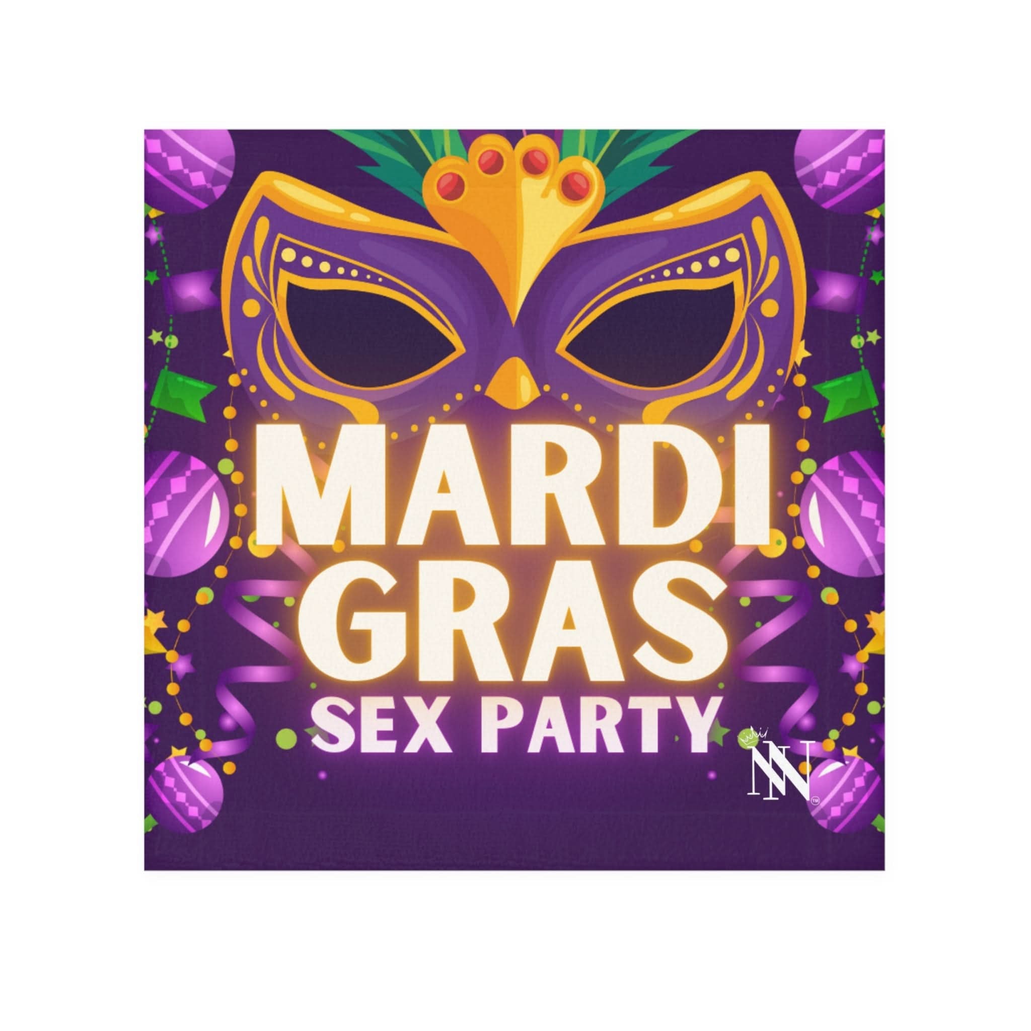 Mardi Gras Party | Mix & Match Lils’ Fun-Flirty Lovers’ Towels