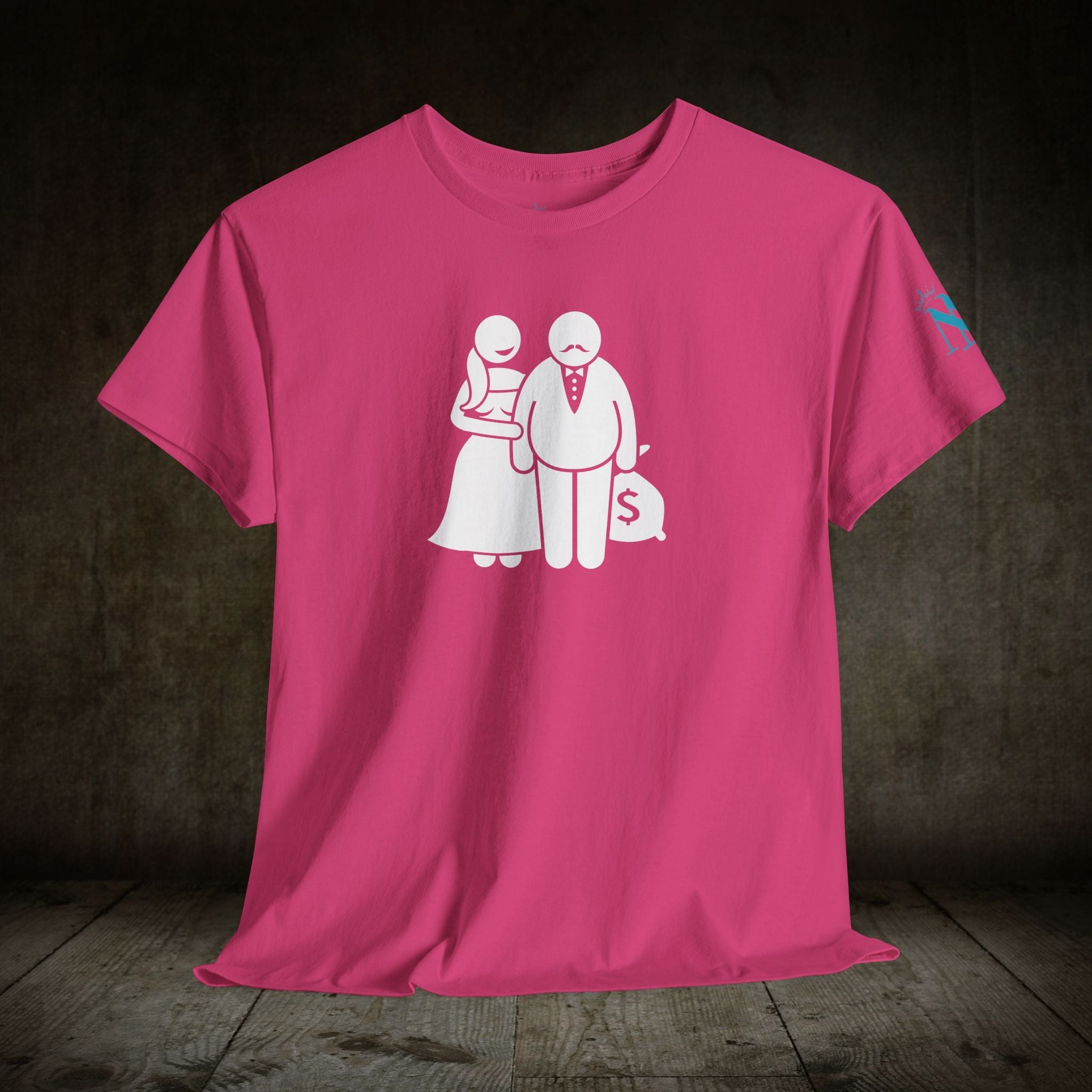 Married A Gold Digger | Mix & Match 100% Cotton Unisex Fun-Flirty Lovers’ Tees