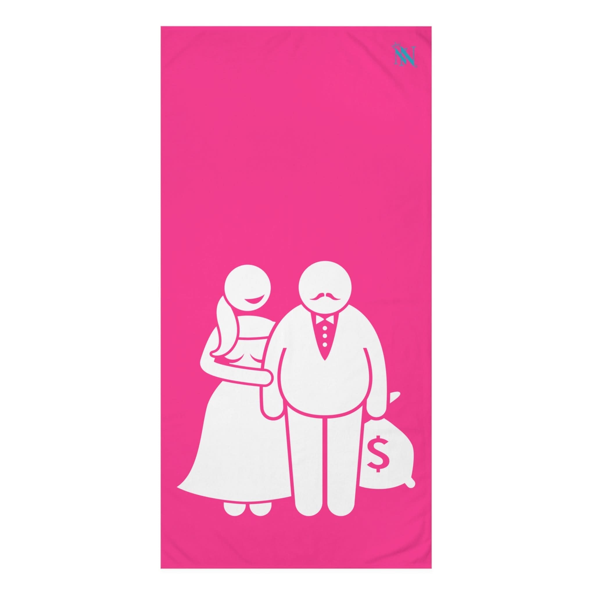 Married A Gold Digger | Mix & Match Naughty XL Fun-Flirty Lovers’ Towels