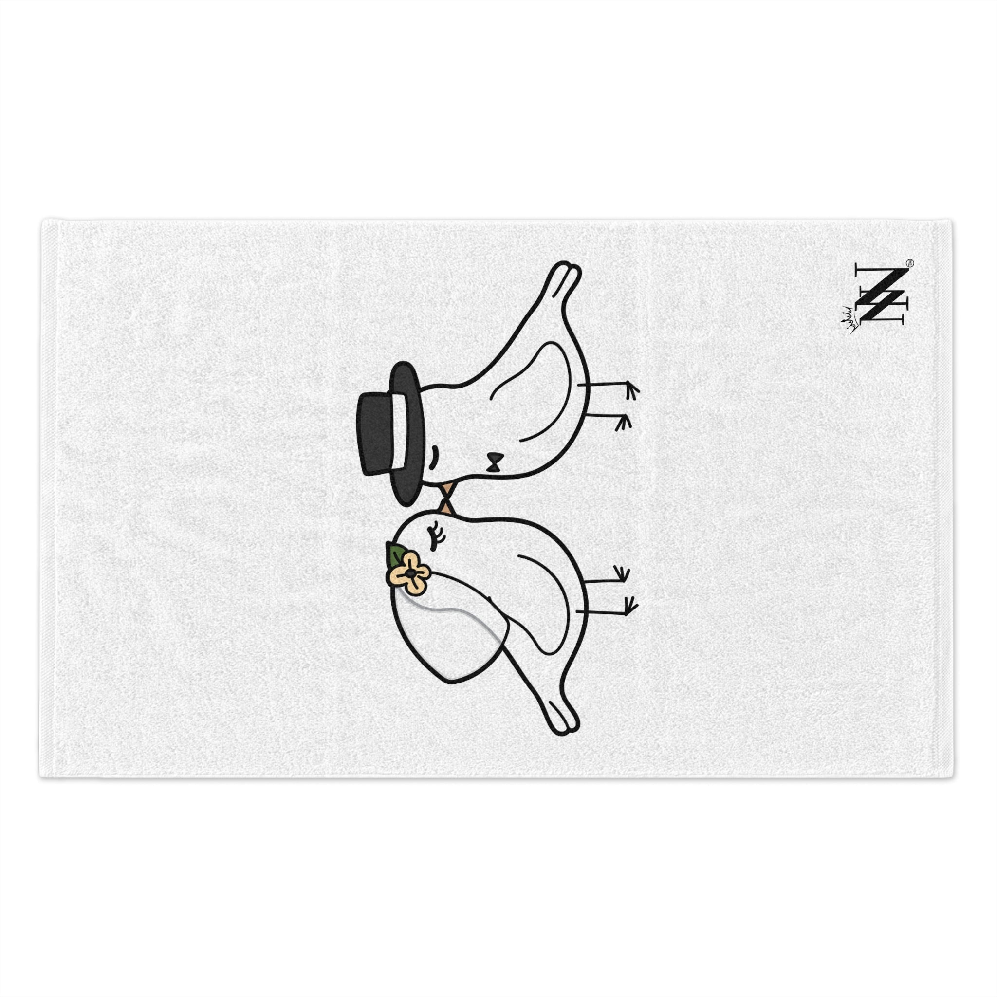 Married Love Birds | Mix & Match Soft Fun-Flirty Lovers’ Towels