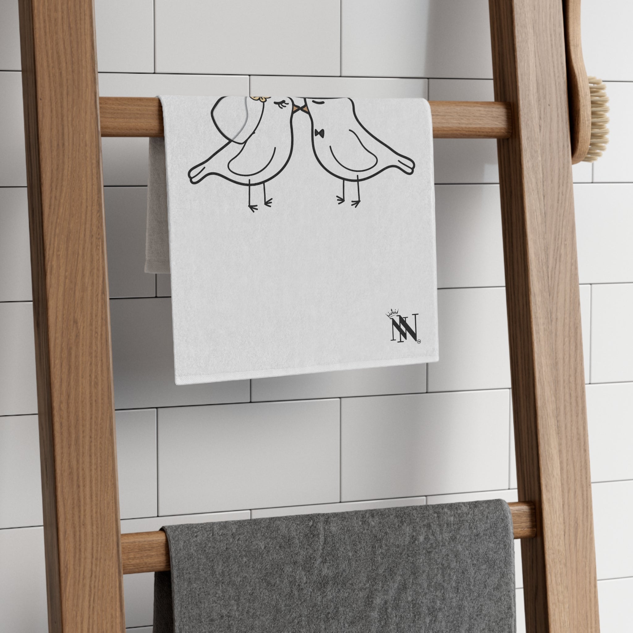 Married Love Birds | Mix & Match Soft Fun-Flirty Lovers’ Towels