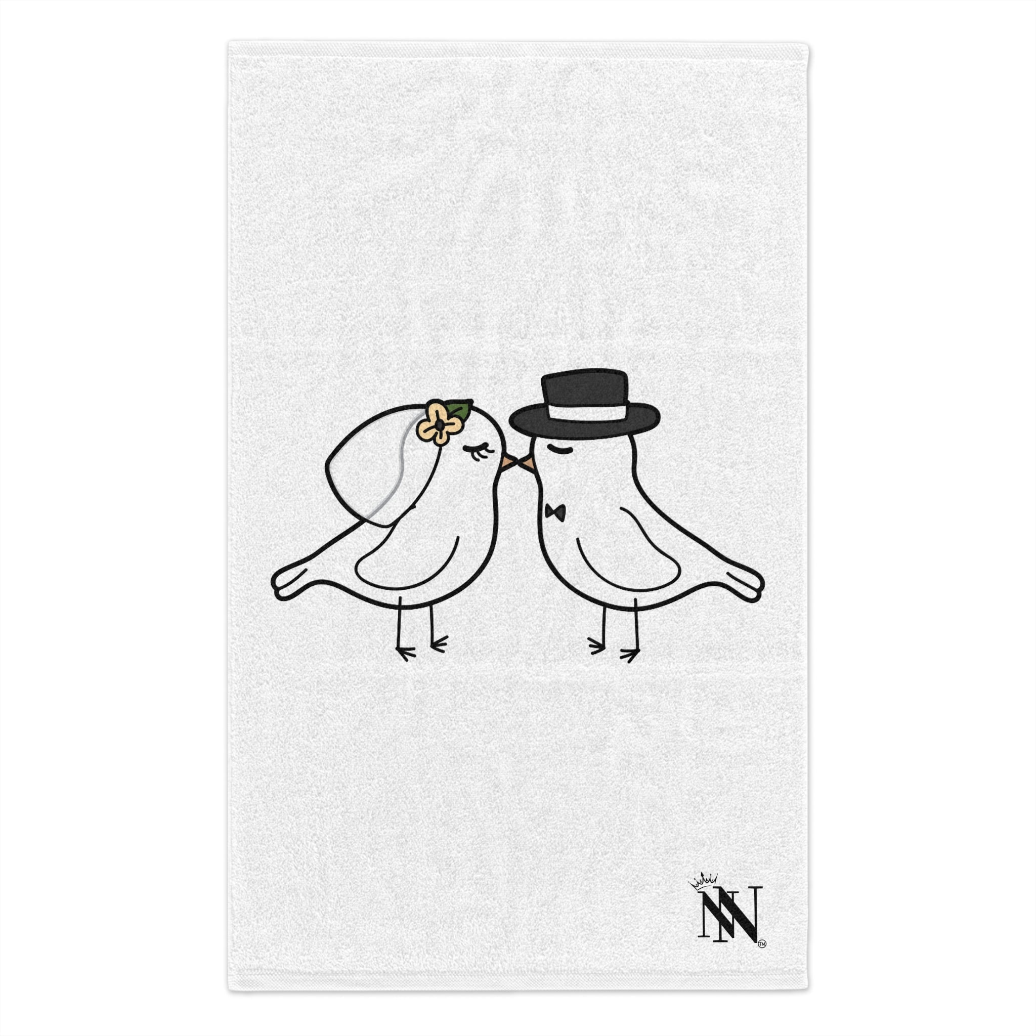 Married Love Birds | Mix & Match Soft Fun-Flirty Lovers’ Towels