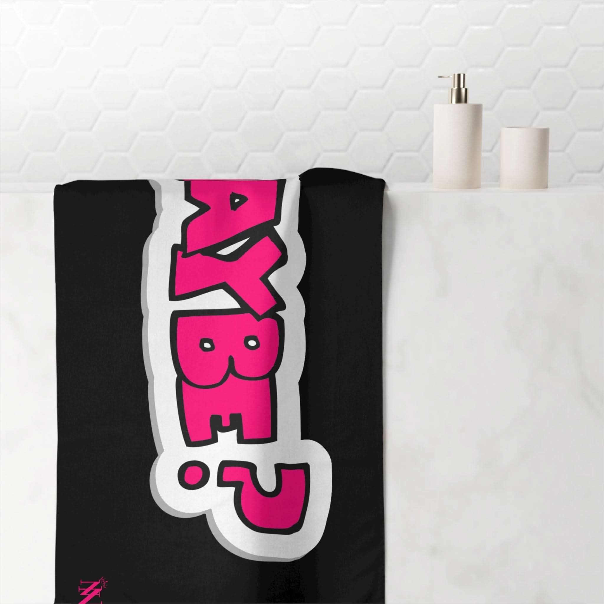 MAYBE? | Mix & Match Naughty XL Fun-Flirty Lovers’ Towels