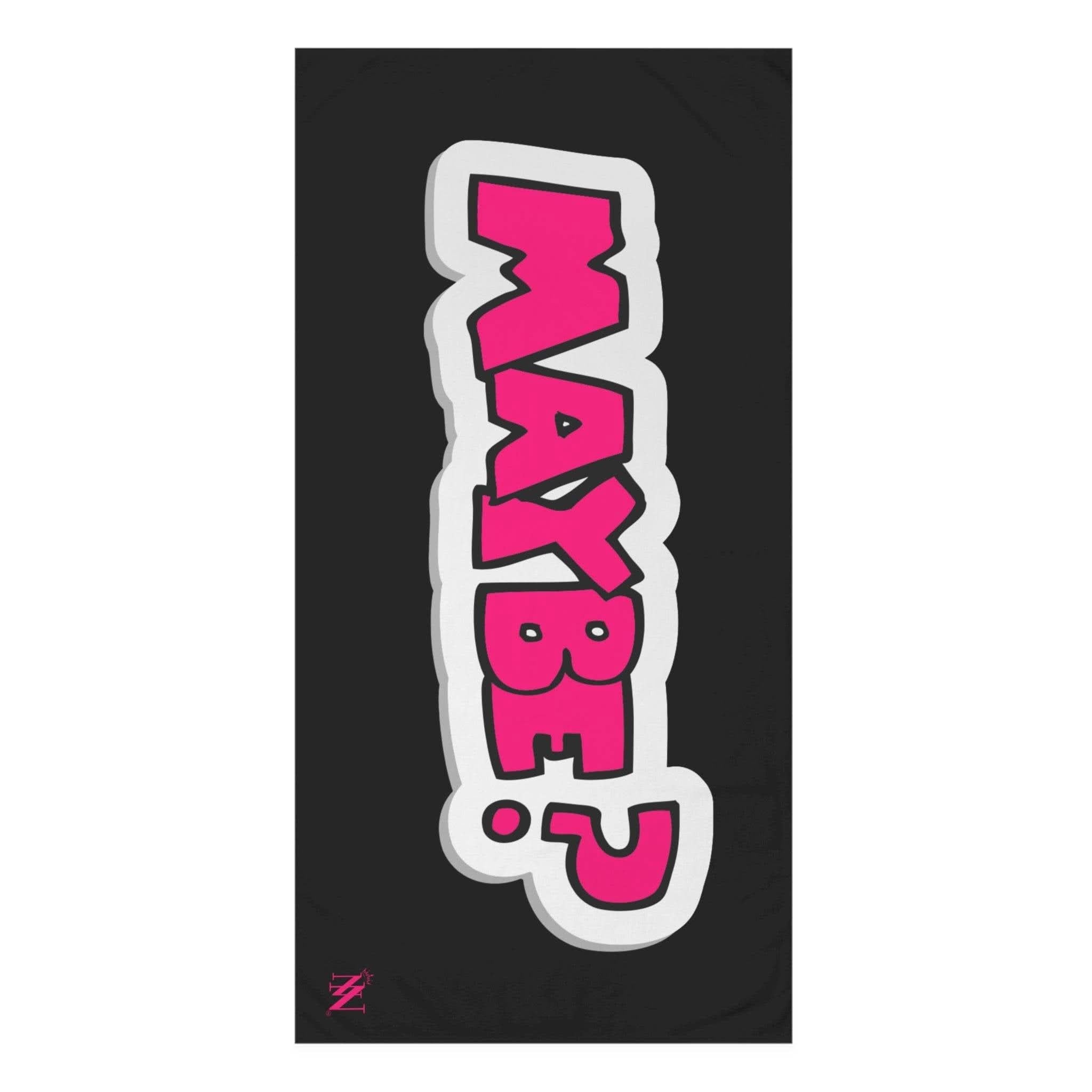 MAYBE? | Mix & Match Naughty XL Fun-Flirty Lovers’ Towels