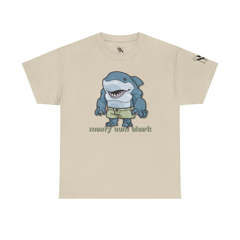 Meaty Cum Shark | Mix & Match 100% Cotton Unisex Fun-Flirty Lovers’ Tees