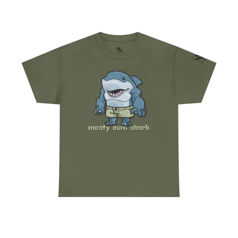 Meaty Cum Shark | Mix & Match 100% Cotton Unisex Fun-Flirty Lovers’ Tees