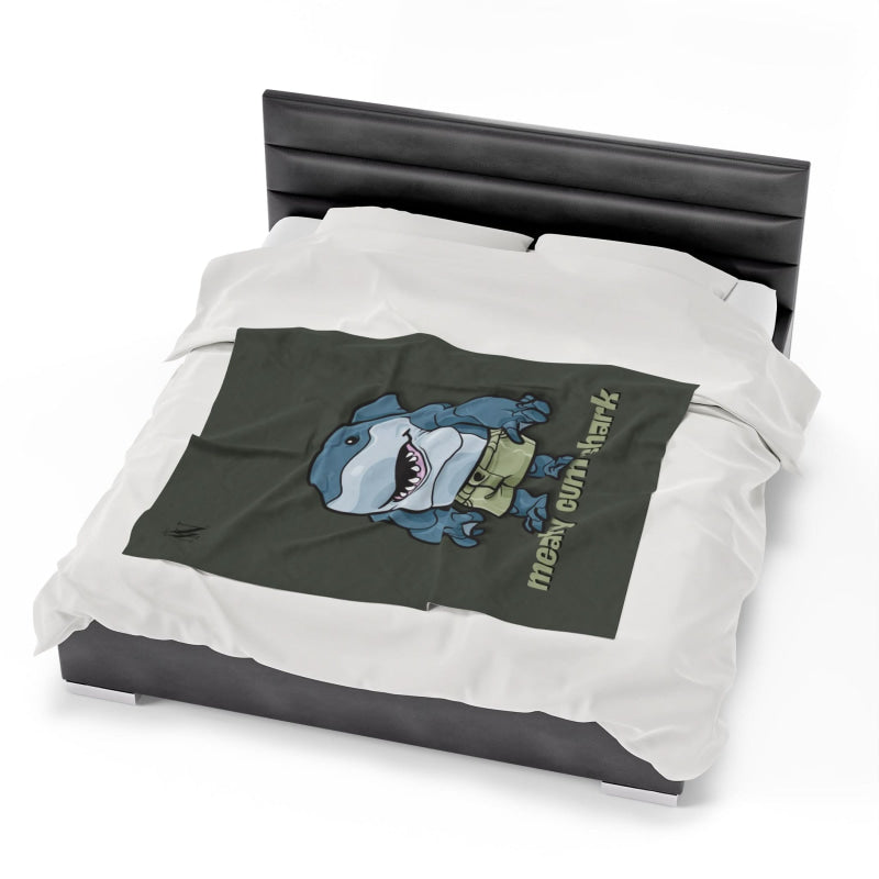 Meaty Cum Shark | Mix & Match Fun-Flirty Lovers’ Blankets