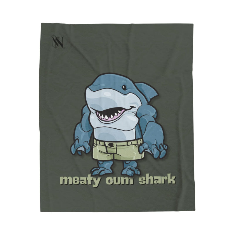 Meaty Cum Shark | Mix & Match Fun-Flirty Lovers’ Blankets