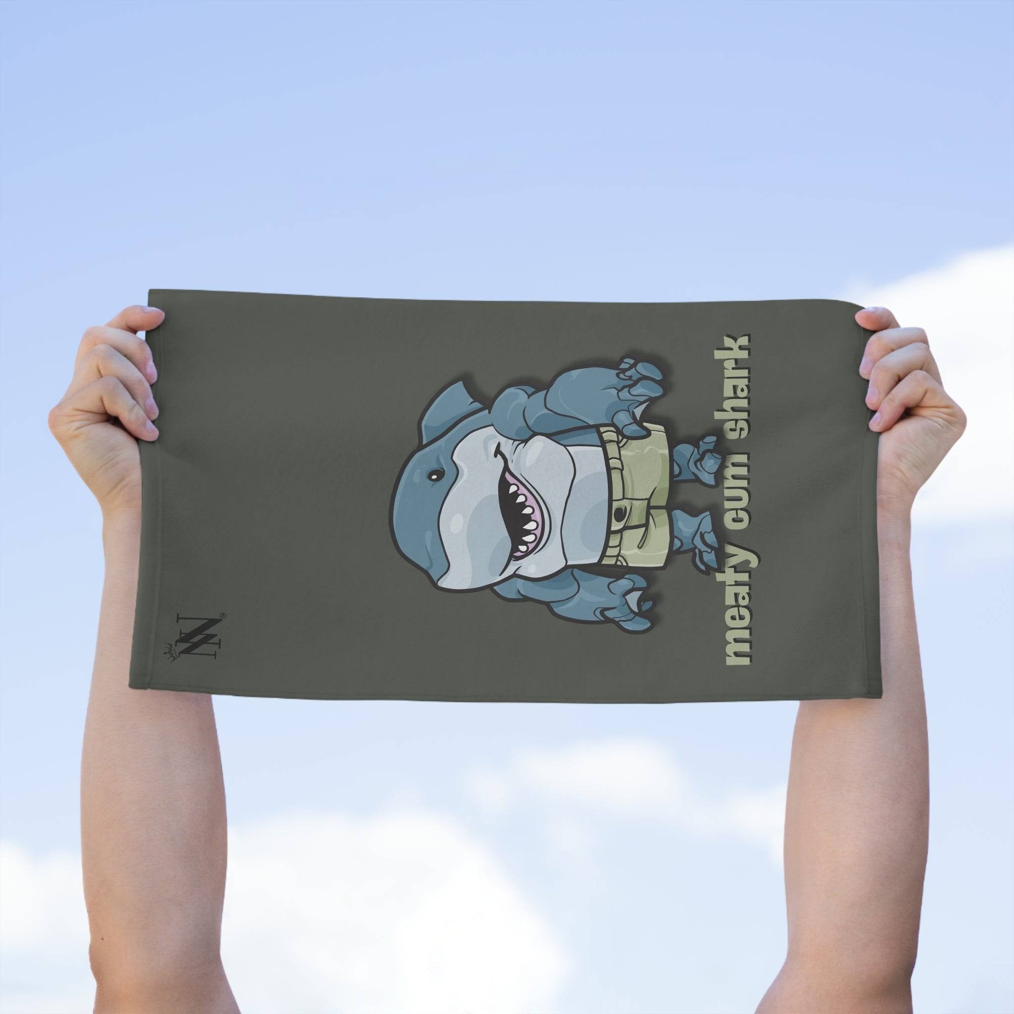 Meaty Cum Shark | Mix & Match Soft Fun-Flirty Lovers’ Towels