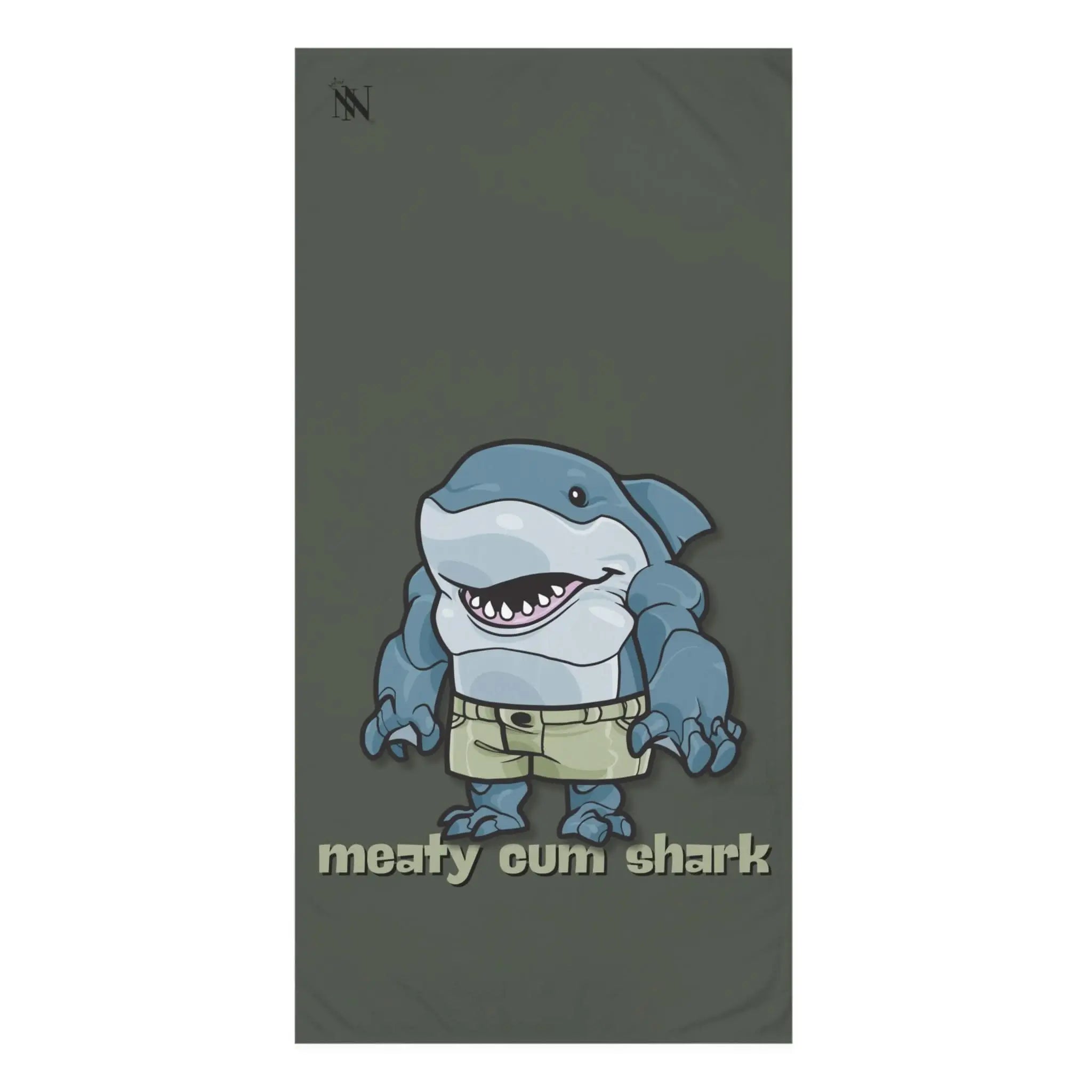 Meaty Cum Shark XL Cum Towel | Big Bold & Stylish