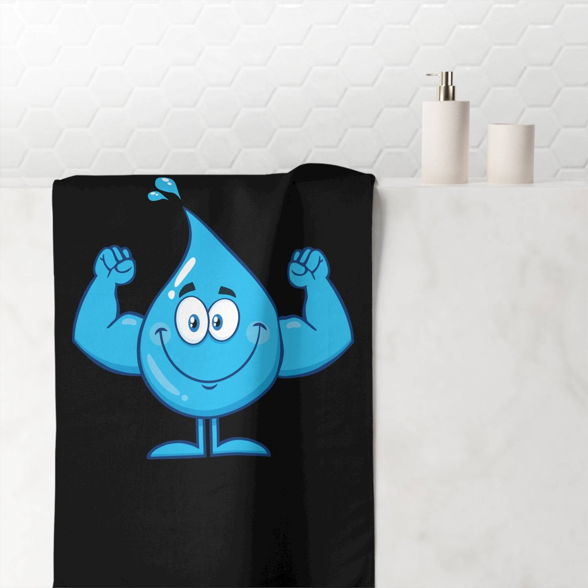 Meaty Rain Drop | Mix & Match Naughty XL Fun-Flirty Lovers’ Towels