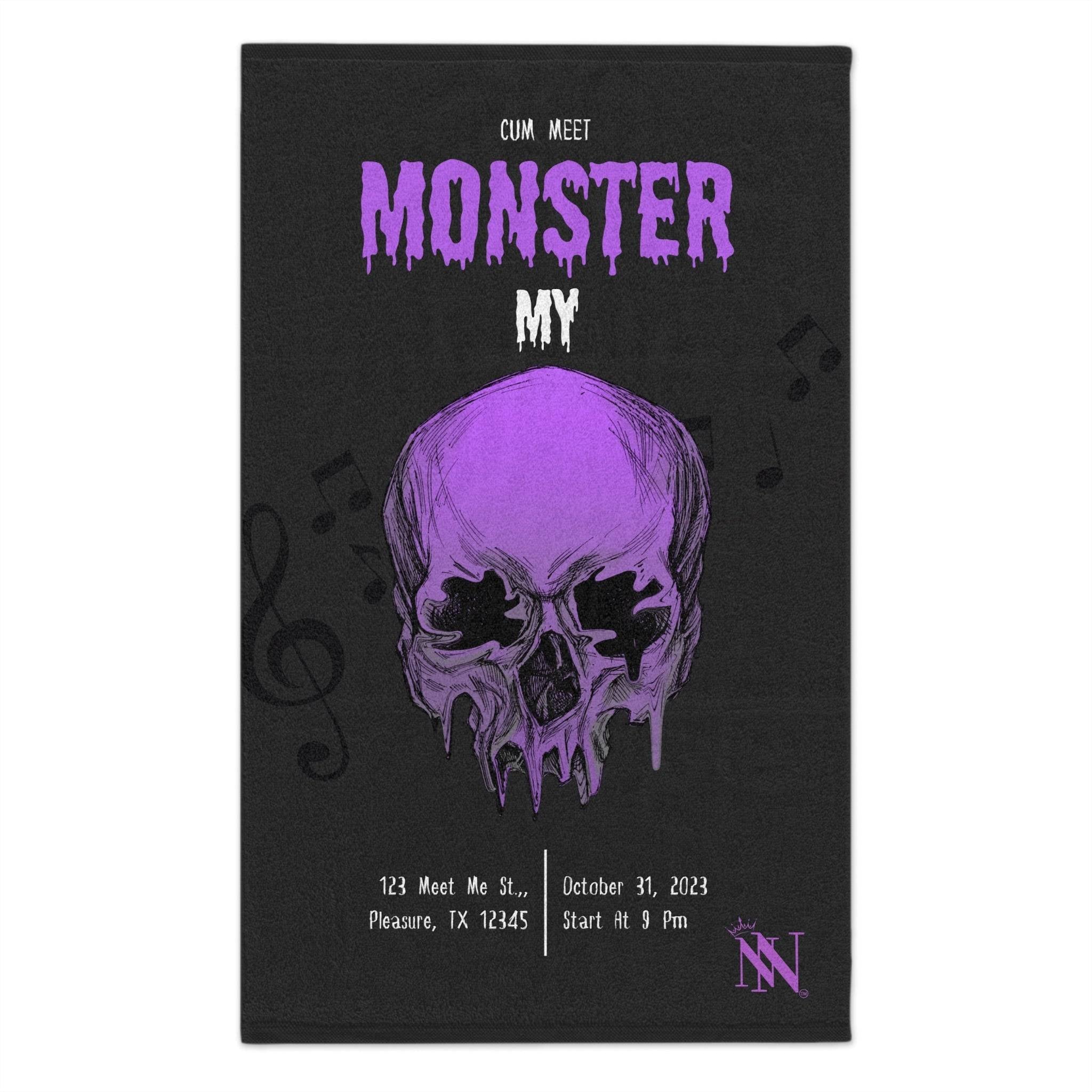 Meet My Monster | Mix & Match Soft Fun-Flirty Lovers’ Towels