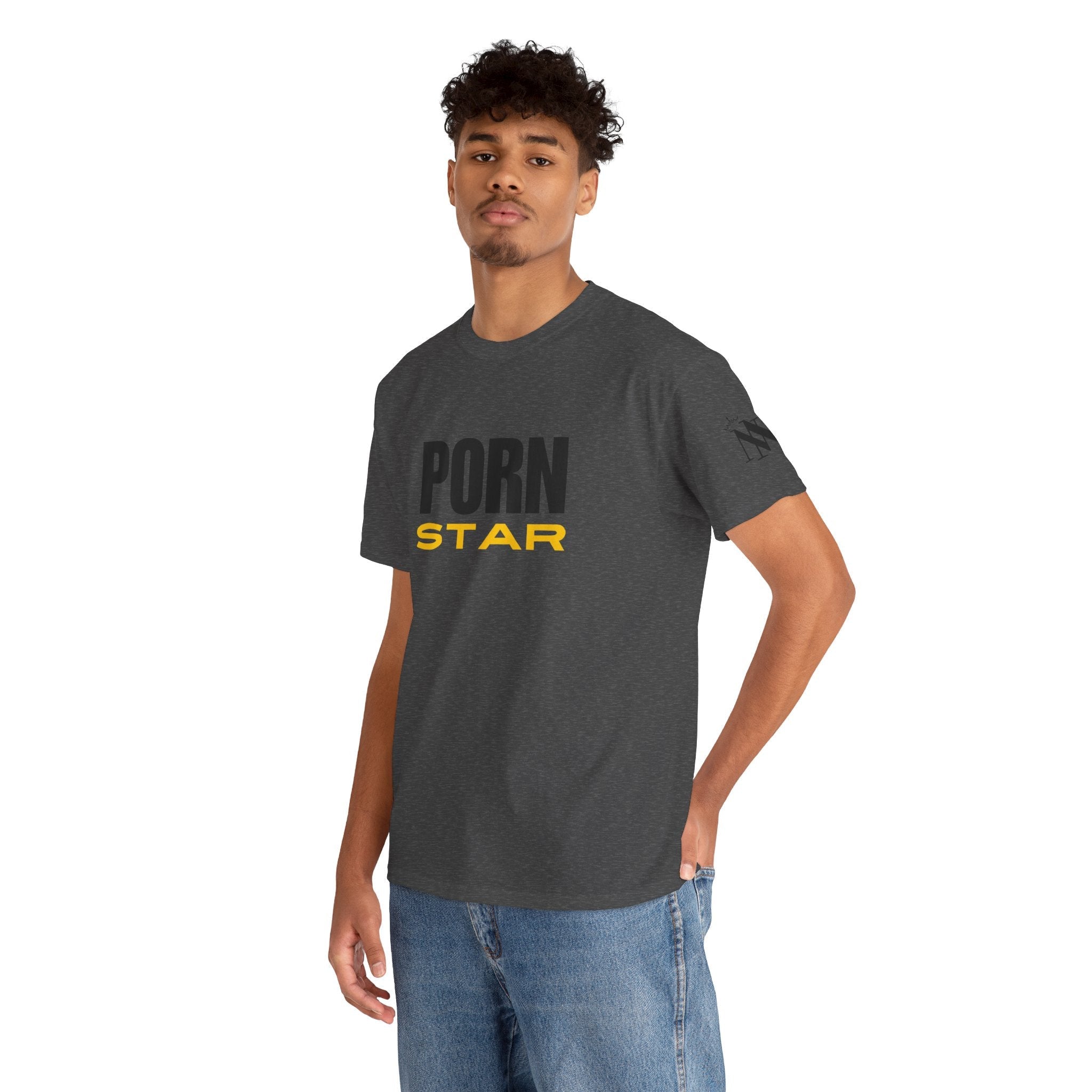 Mega Porn Star | Mix & Match 100% Cotton Unisex Fun-Flirty Lovers’ Tees