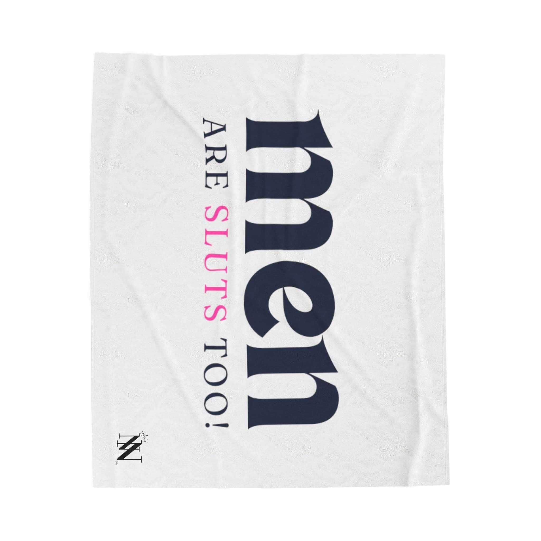 Men Are Sluts Too! | Mix & Match Fun-Flirty Lovers’ Blankets