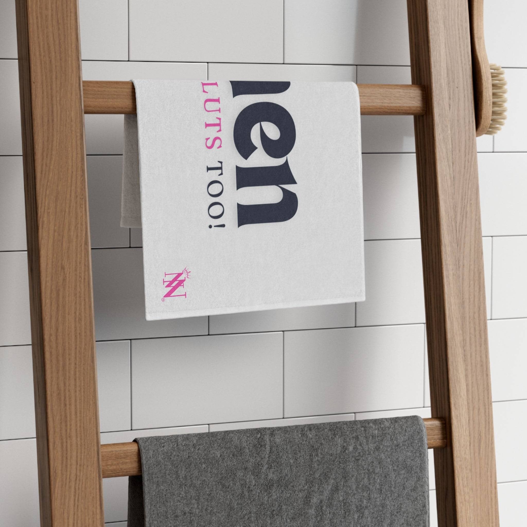 Men Are Sluts Too! | Mix & Match Soft Fun-Flirty Lovers’ Towels