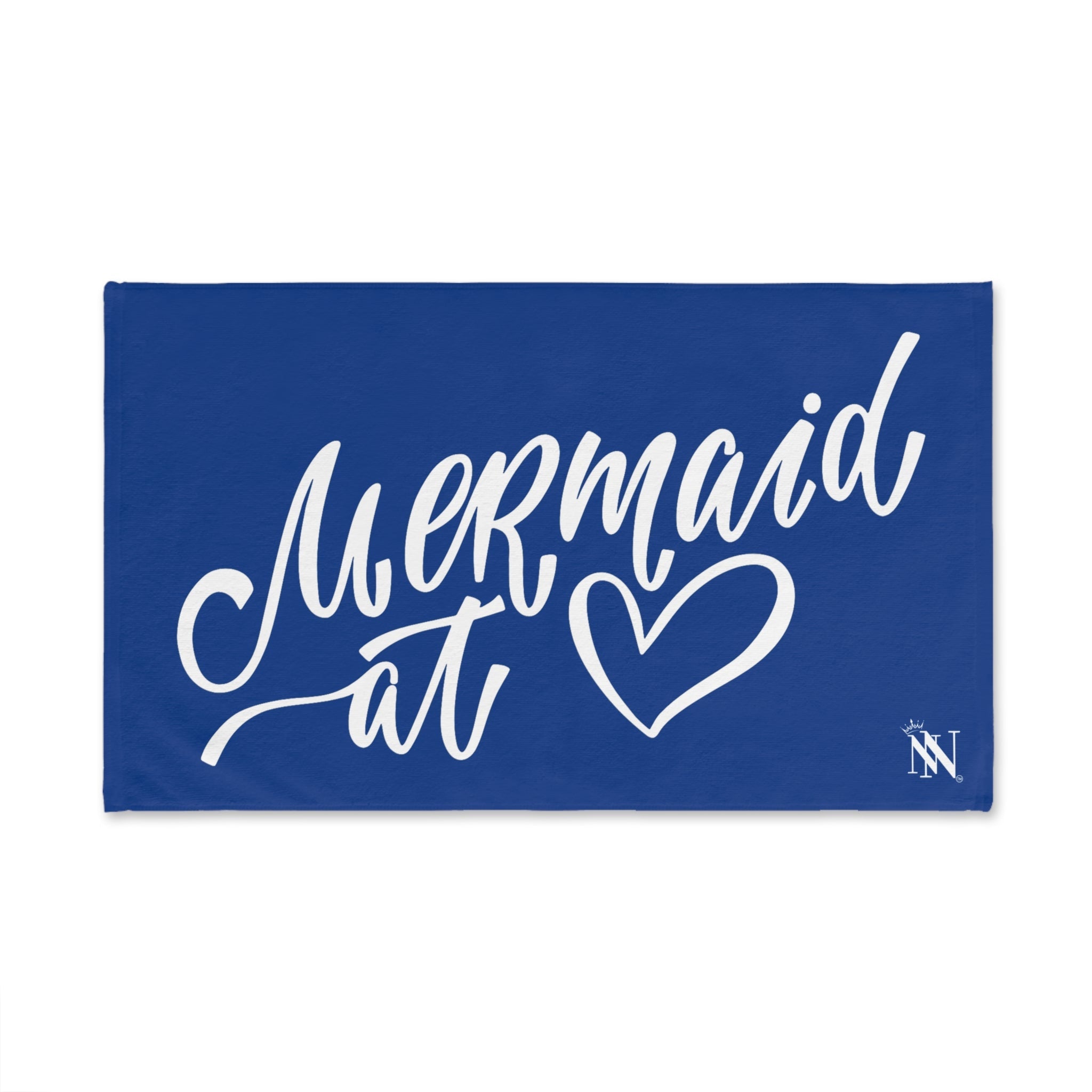 Mermaid At Heart Blue | Mix & Match Original Fun-Flirty Lovers’ Towels