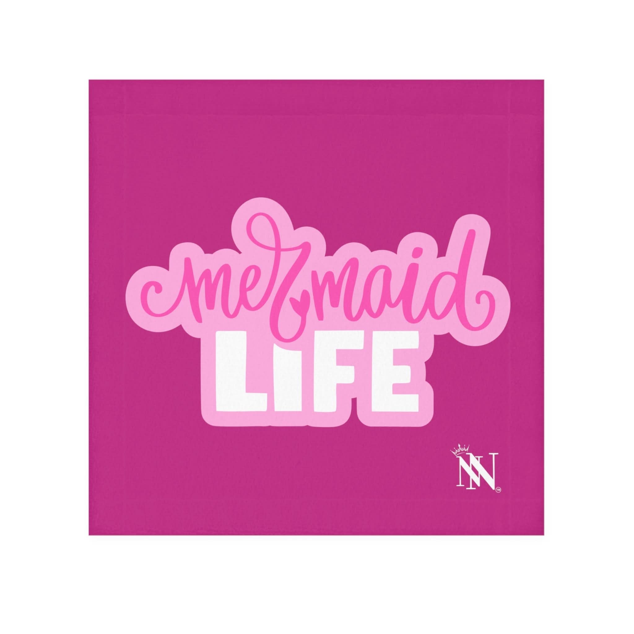 Mermaid Life Fuscia | Mix & Match Lils’ Fun-Flirty Lovers’ Towels
