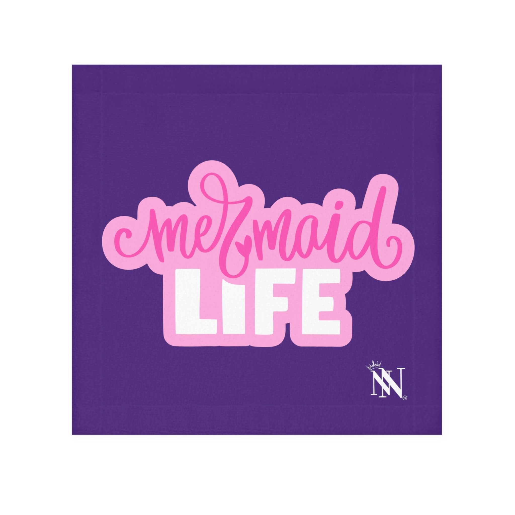 Mermaid Life Purple | Mix & Match Lils’ Fun-Flirty Lovers’ Towels