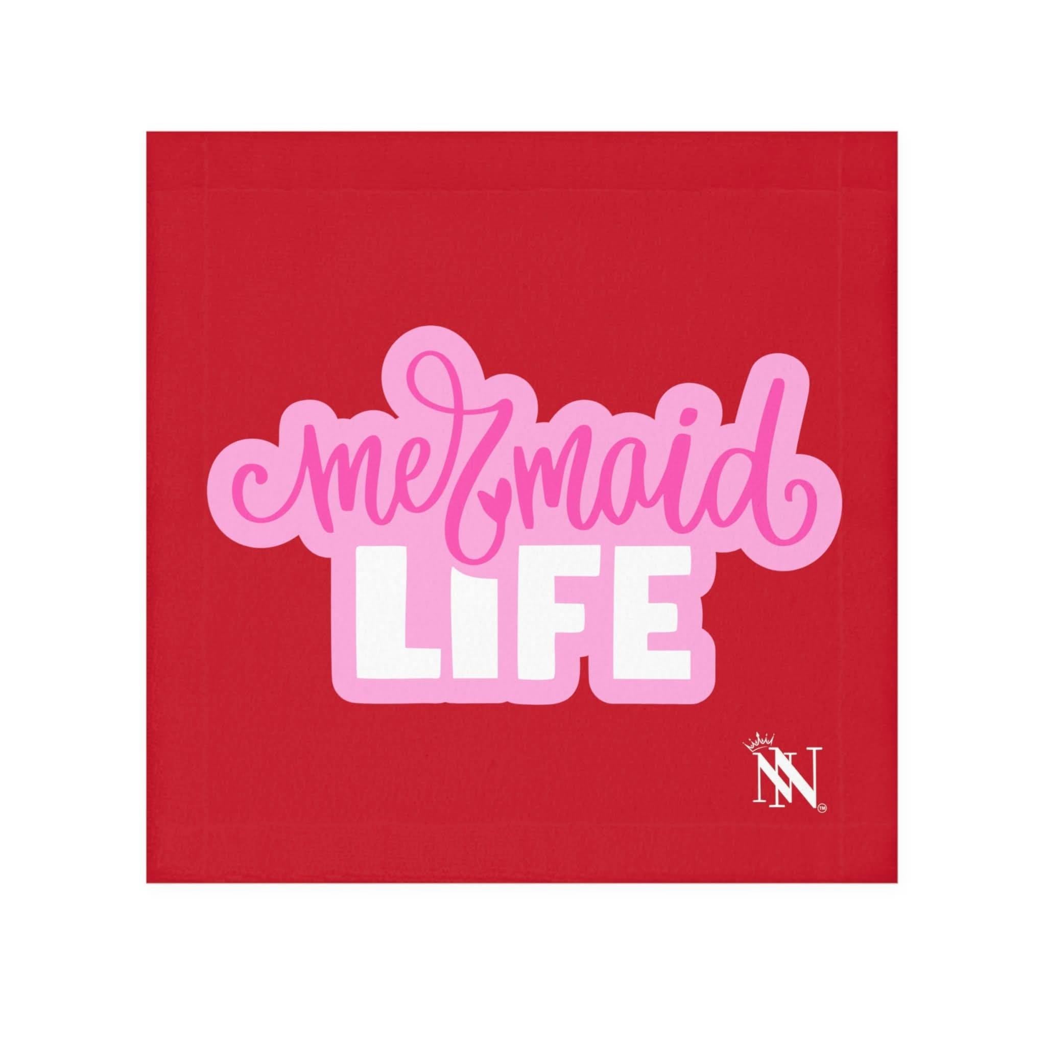 Mermaid Life Red | Mix & Match Lils’ Fun-Flirty Lovers’ Towels