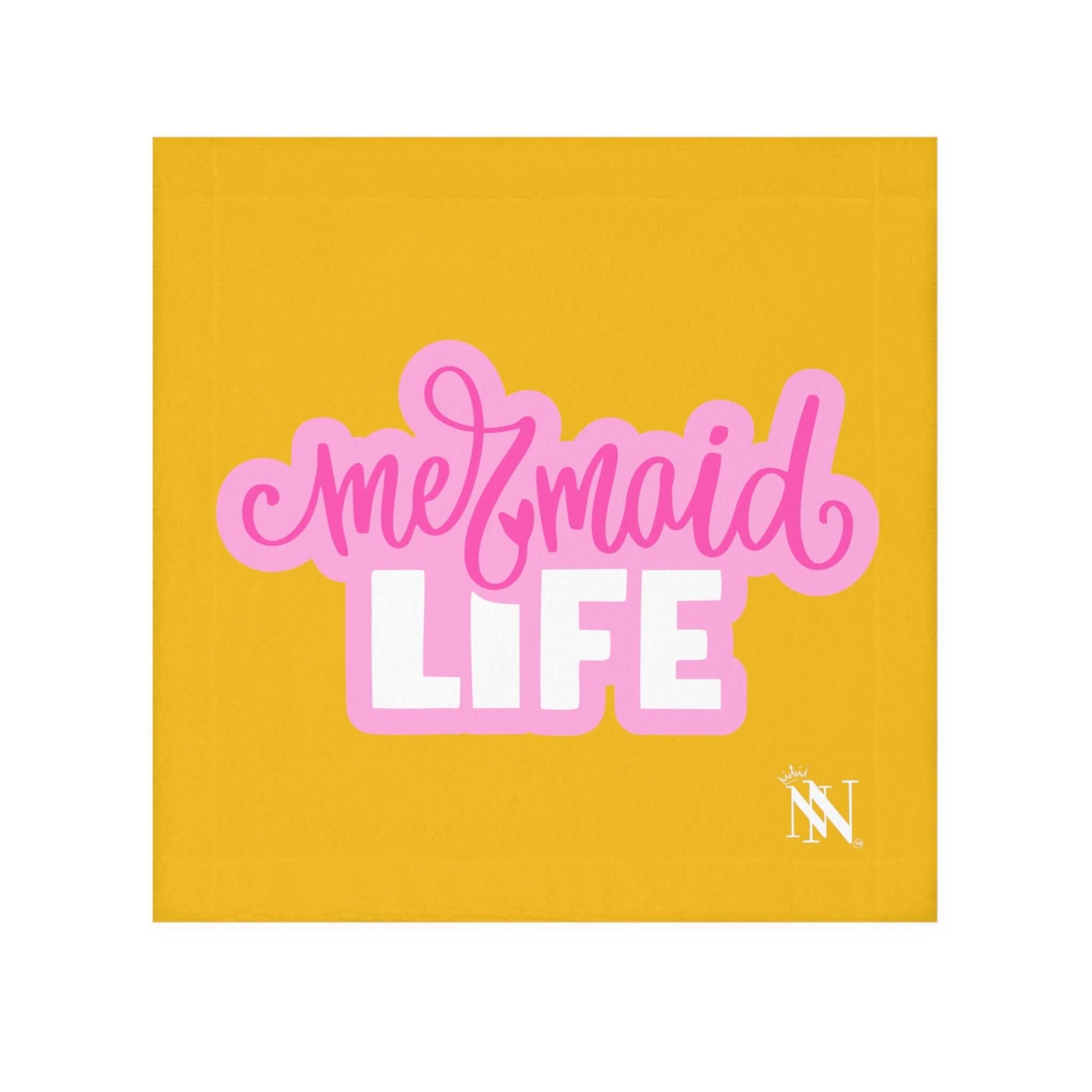 Mermaid Life Yellow | Mix & Match Lils’ Fun-Flirty Lovers’ Towels
