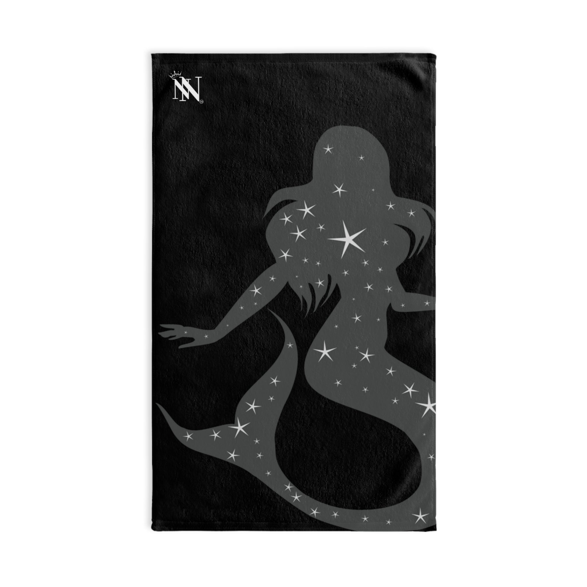 Mermaid Star Black | Mix & Match Original Fun-Flirty Lovers’ Towels