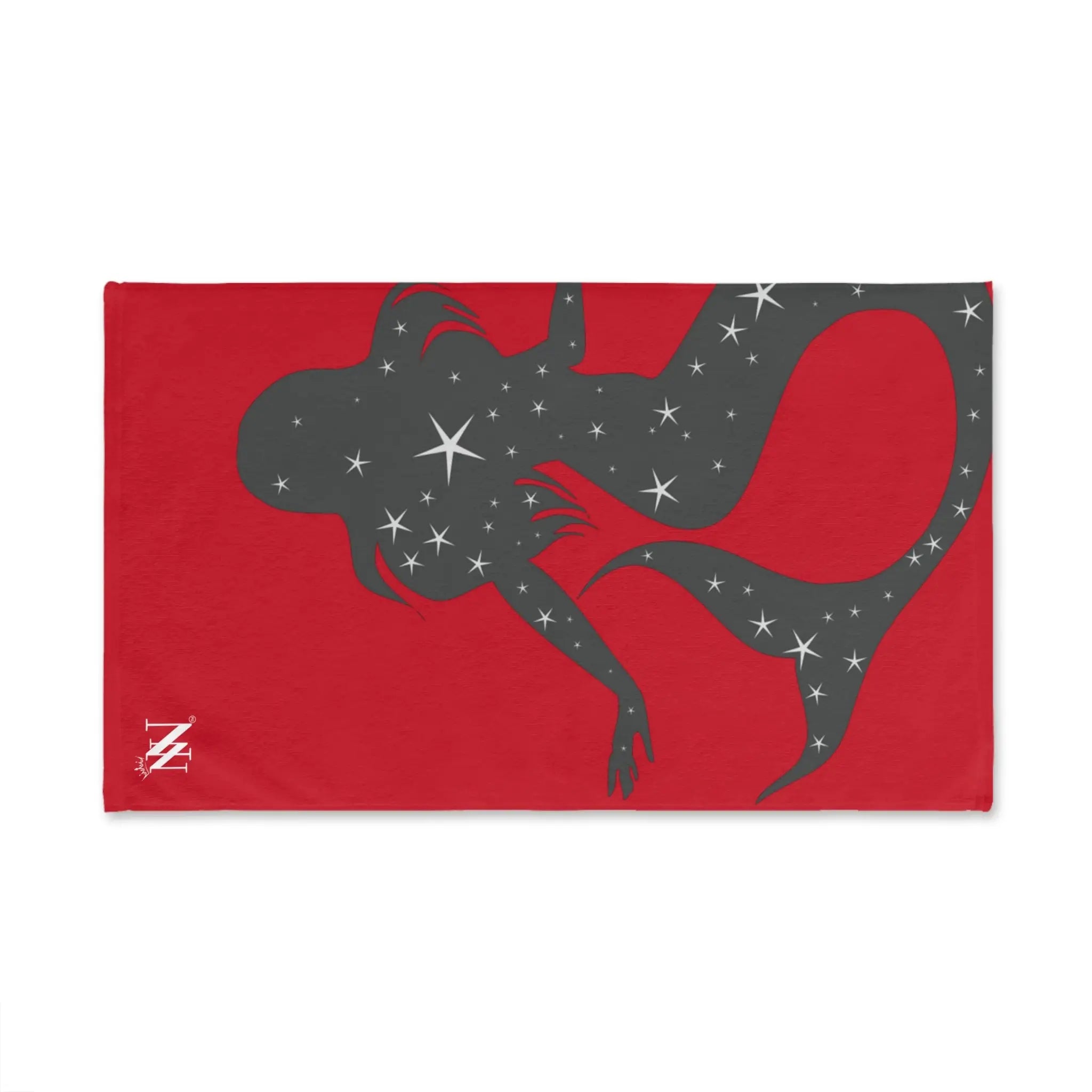 Mermaid Star Red | Mix & Match Original Fun-Flirty Lovers’ Towels