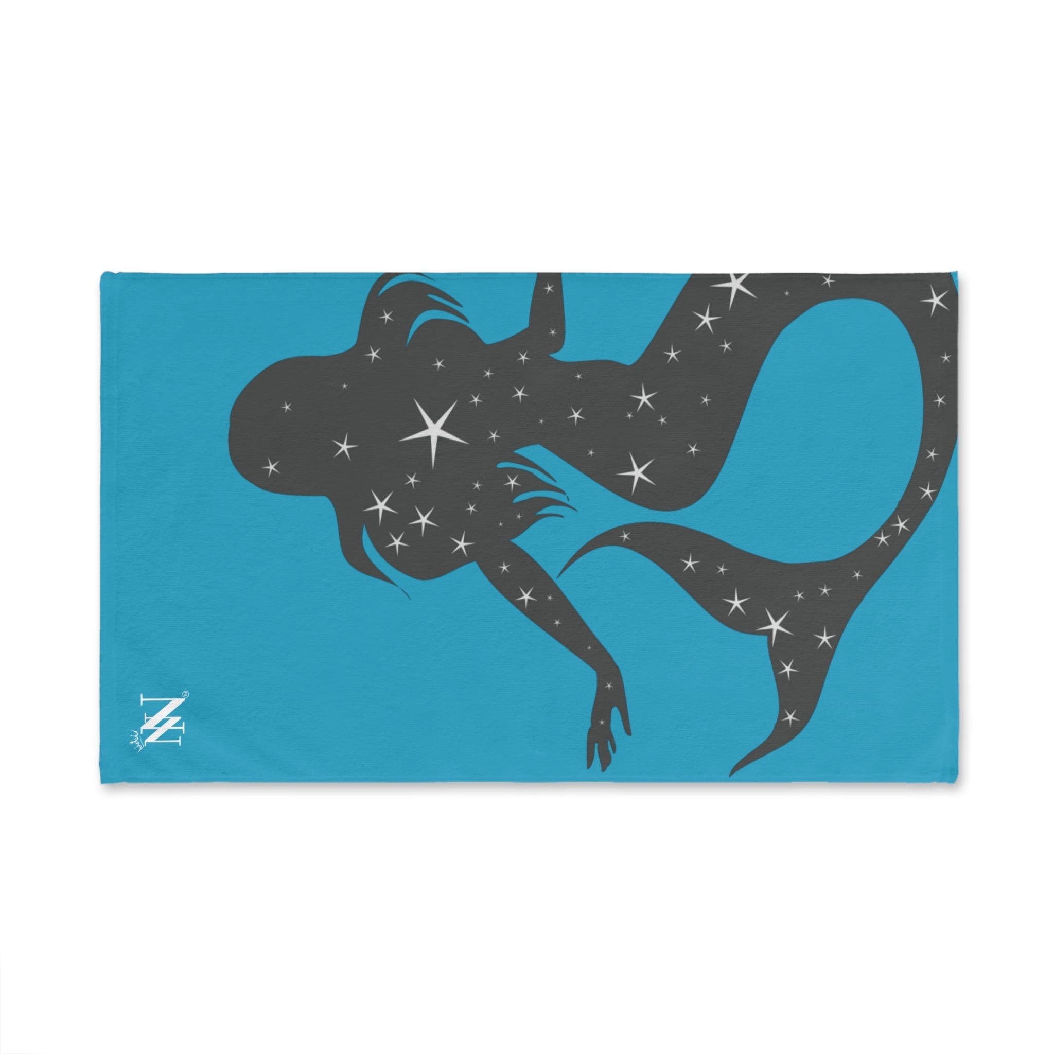 Mermaid Star Turquoise | Mix & Match Original Fun-Flirty Lovers’ Towels