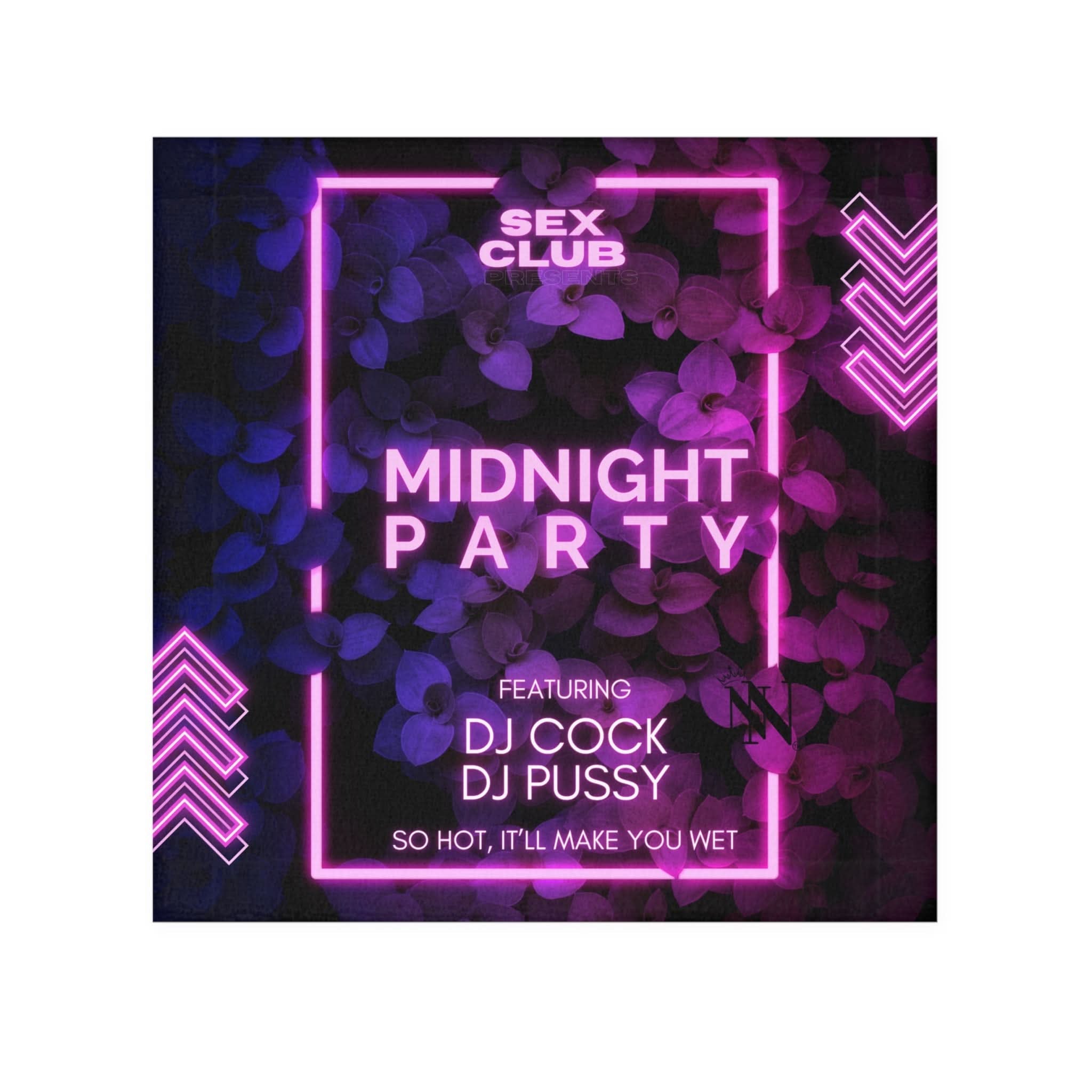 Midnight Party | Mix & Match Lils’ Fun-Flirty Lovers’ Towels