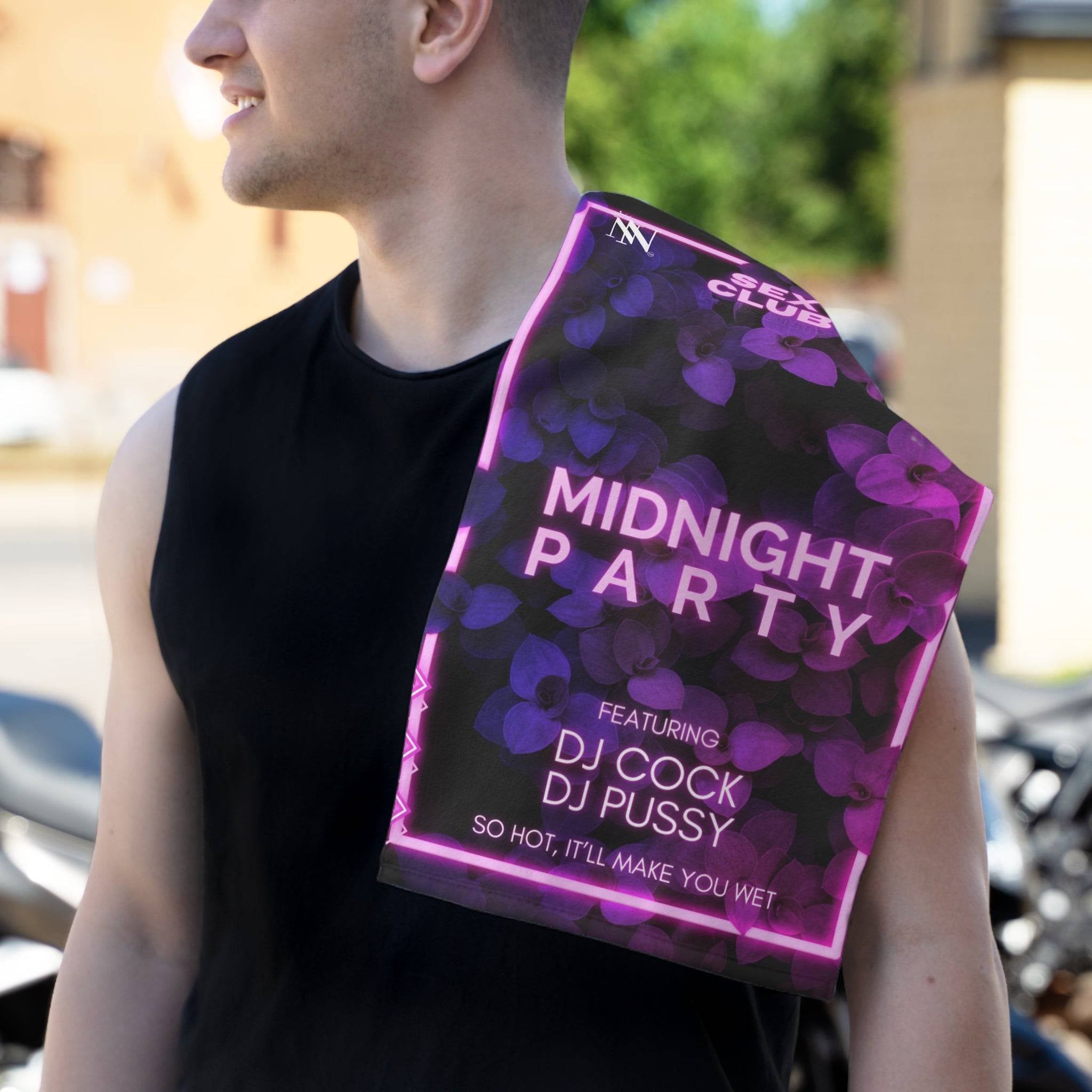 Midnight Party | Mix & Match Soft Fun-Flirty Lovers’ Towels