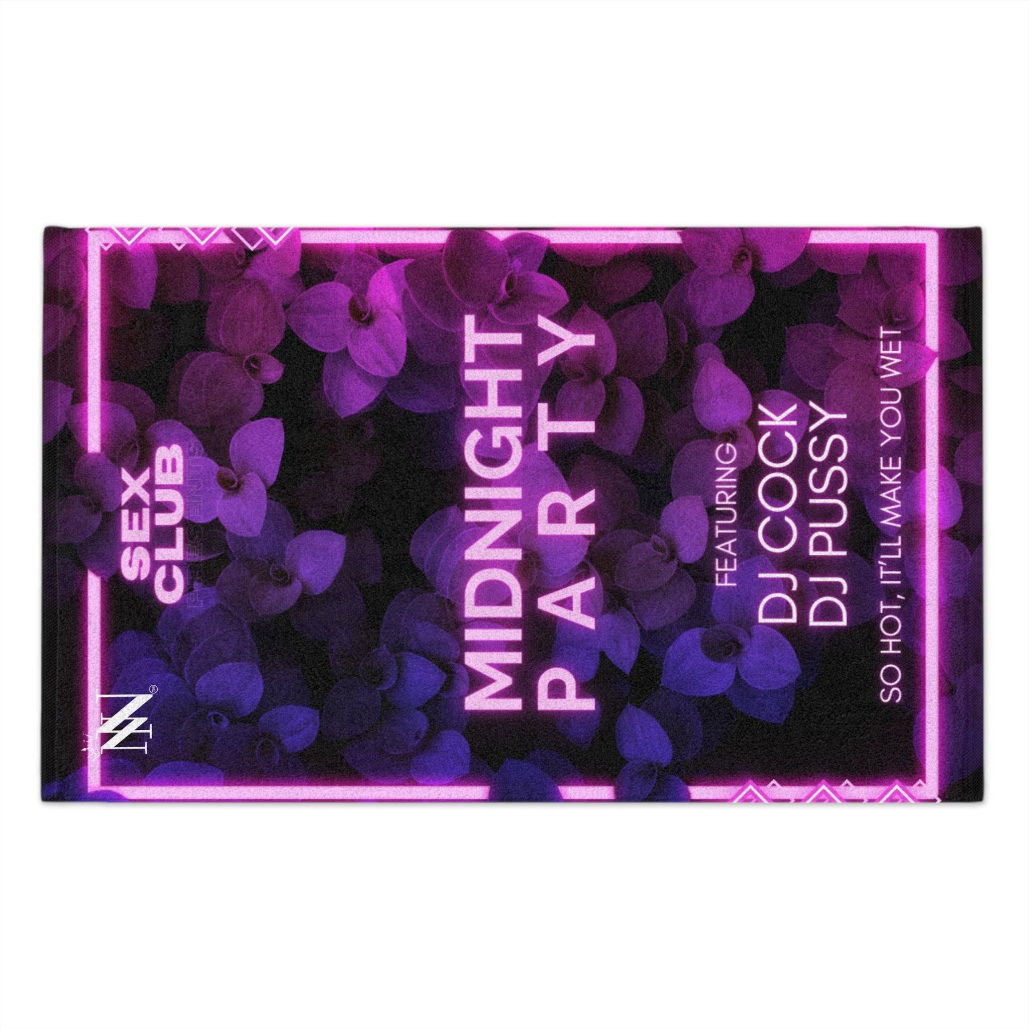 Midnight Party | Mix & Match Soft Fun-Flirty Lovers’ Towels