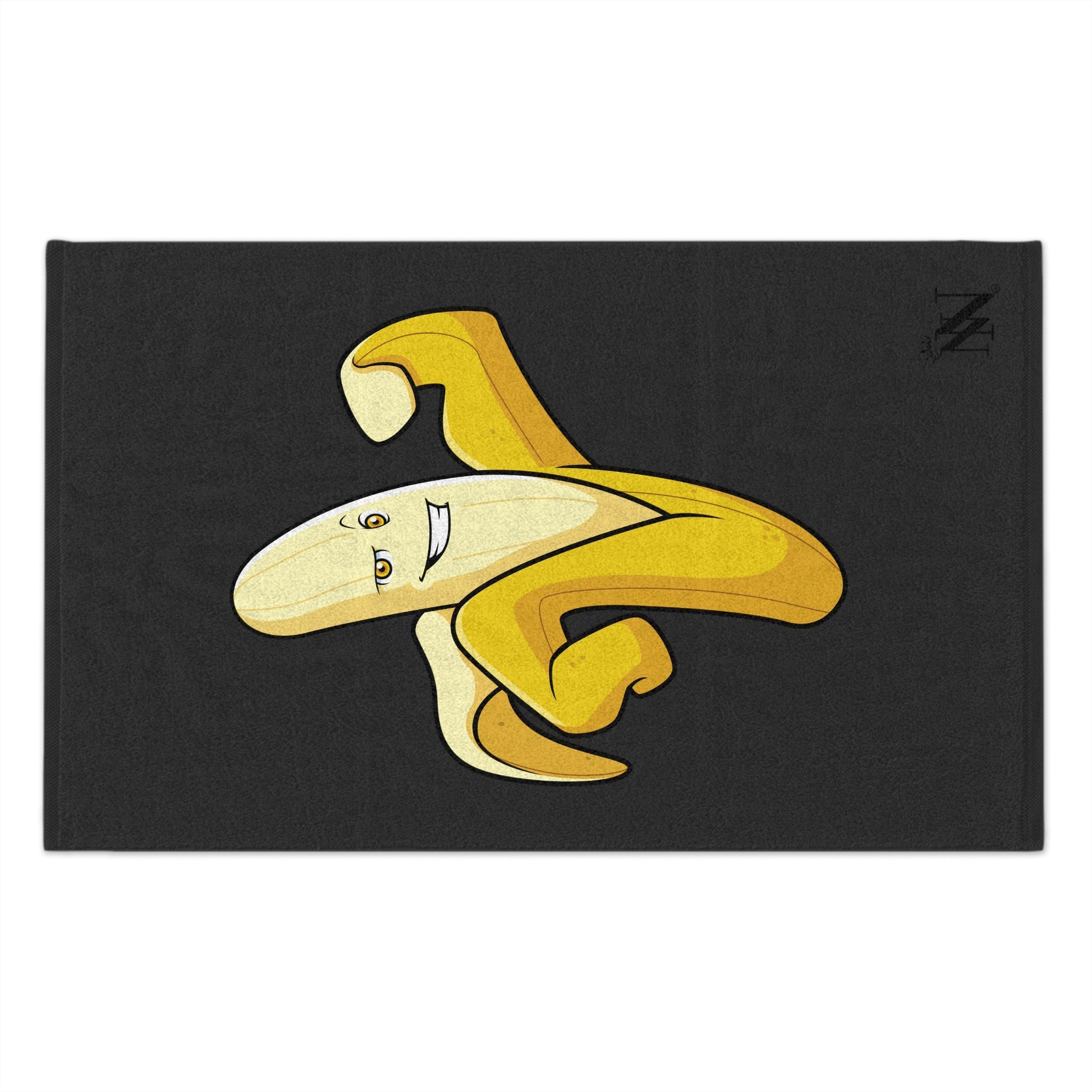 Mighty Banana Dark Grey | Mix & Match Soft Fun-Flirty Lovers’ Towels