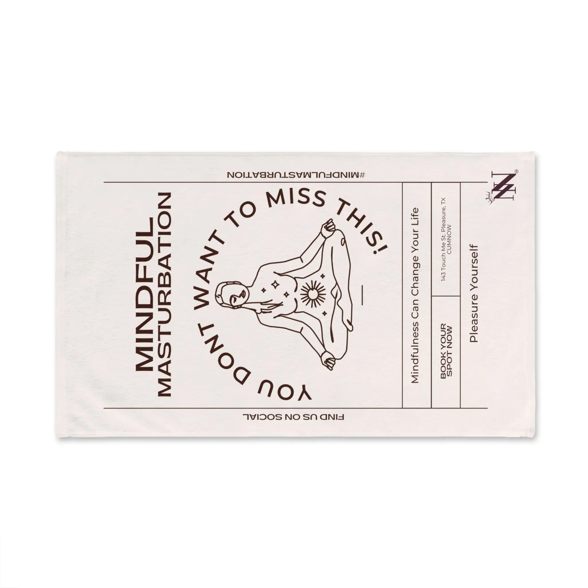 Mindful Masturbation | Mix & Match Original Fun-Flirty Lovers’ Towels